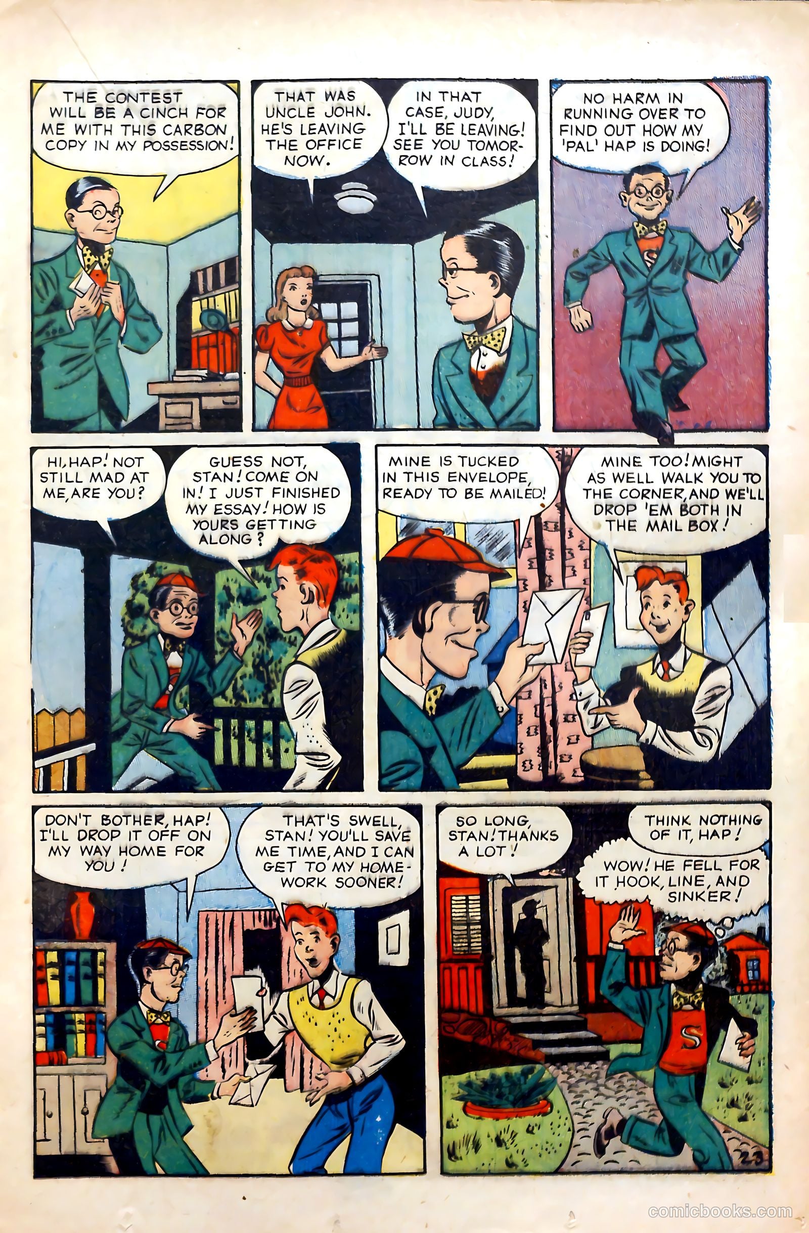 Hap Hazard Comics #1 (1944) — page 25 of 52