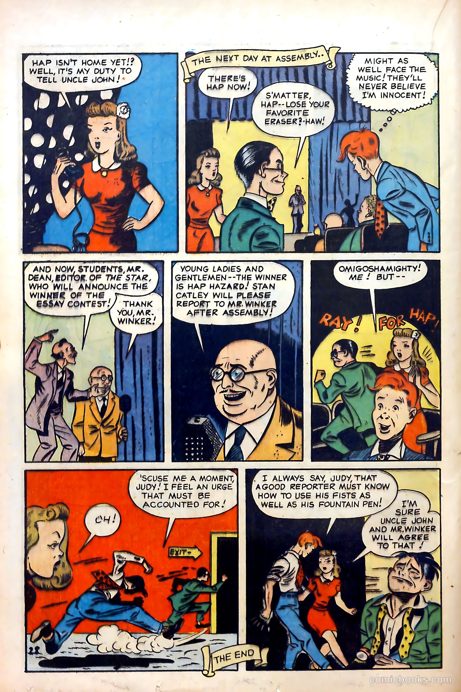 Hap Hazard Comics #1 (1944) — page 30 of 52