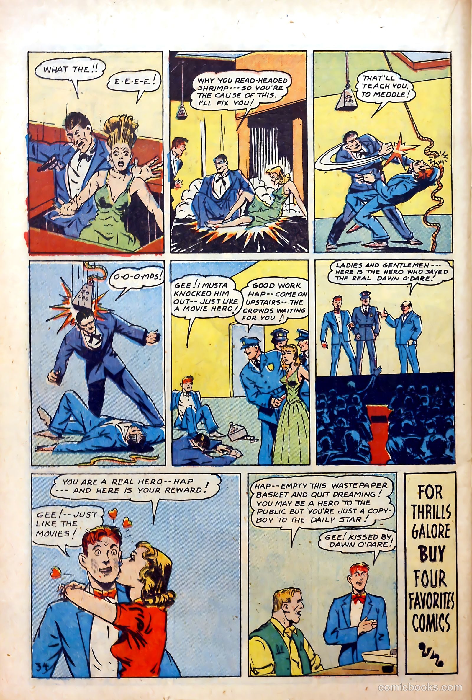Hap Hazard Comics #1 (1944) — page 36 of 52