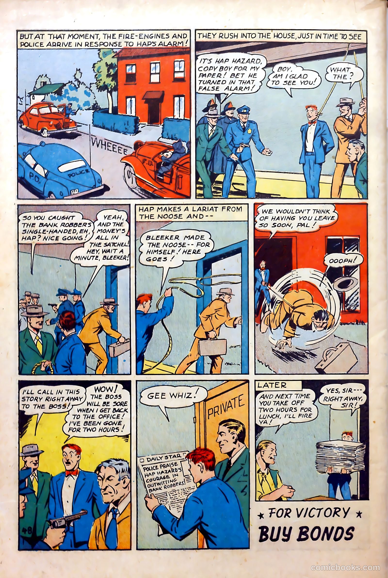 Hap Hazard Comics #1 (1944) — page 50 of 52