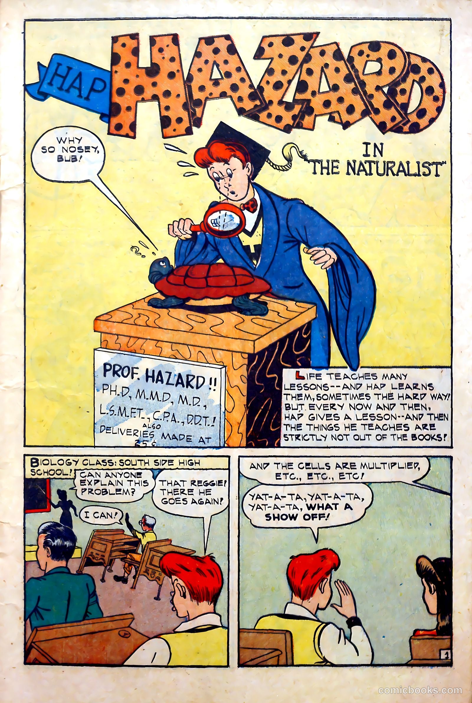 Hap Hazard Comics #10 (1946) — page 3 of 52