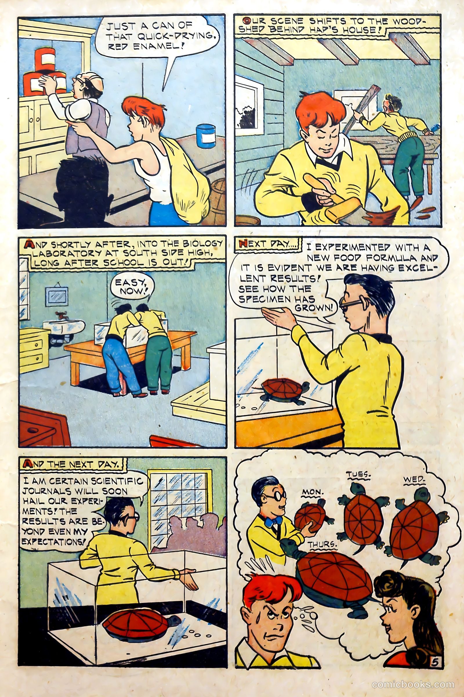 Hap Hazard Comics #10 (1946) — page 7 of 52