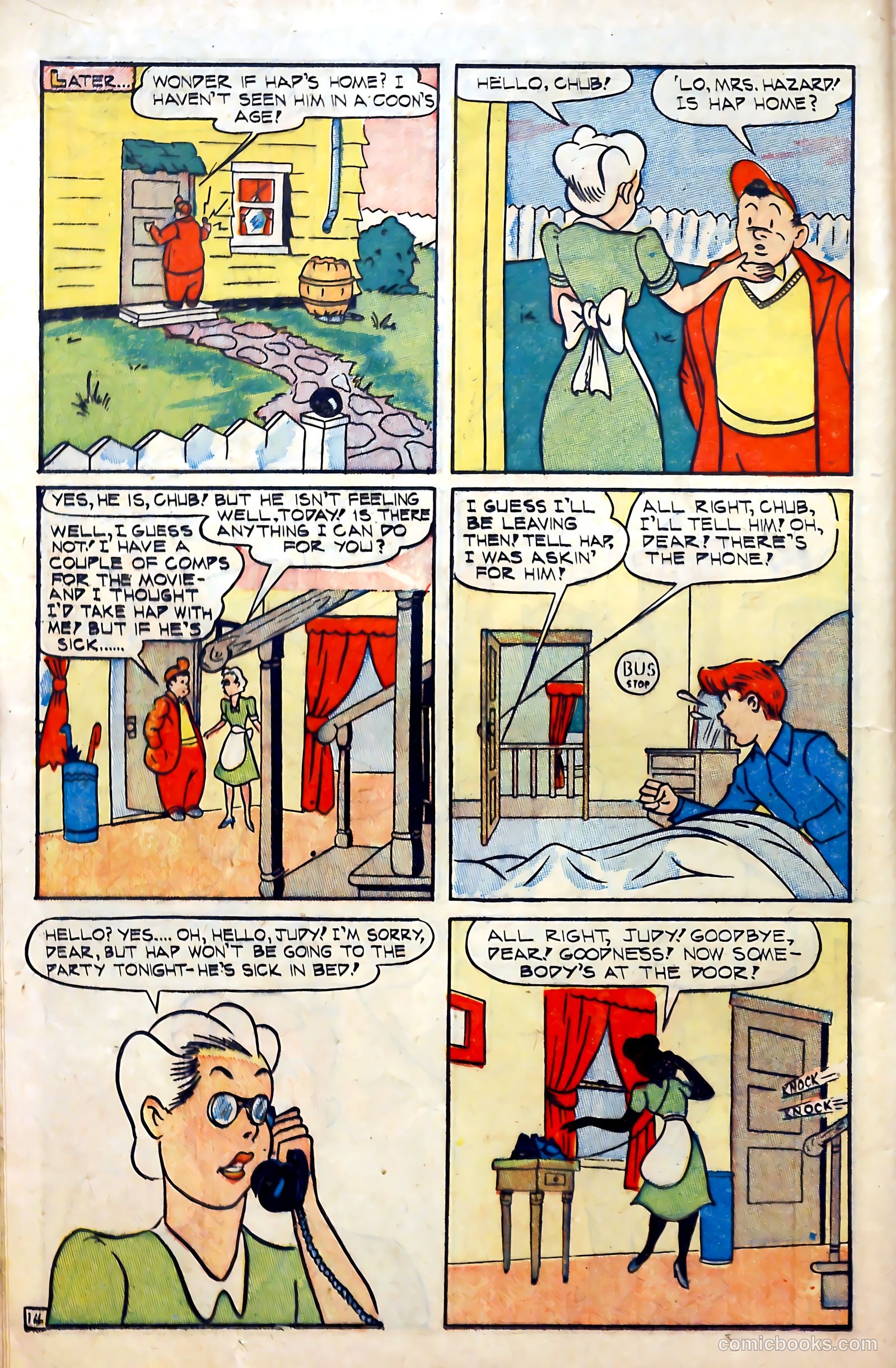 Hap Hazard Comics #10 (1946) — page 16 of 52
