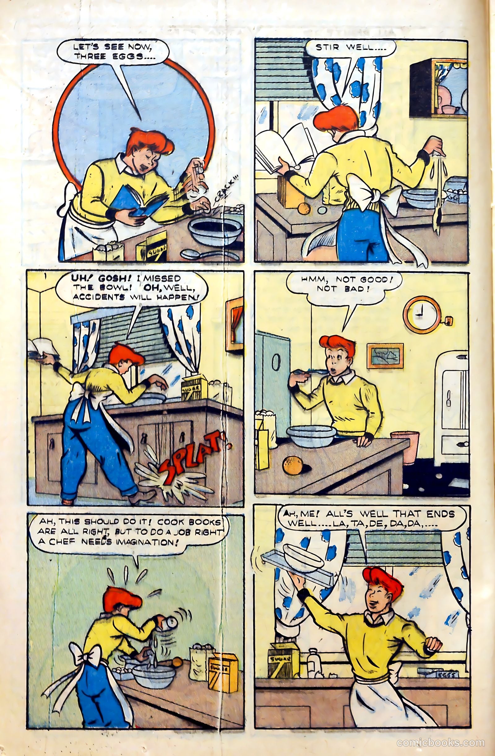 Hap Hazard Comics #11 (1946) — page 16 of 52