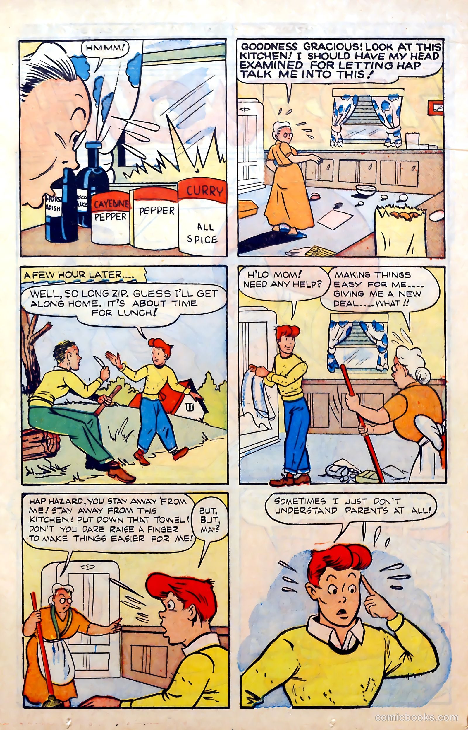 Hap Hazard Comics #11 (1946) — page 19 of 52