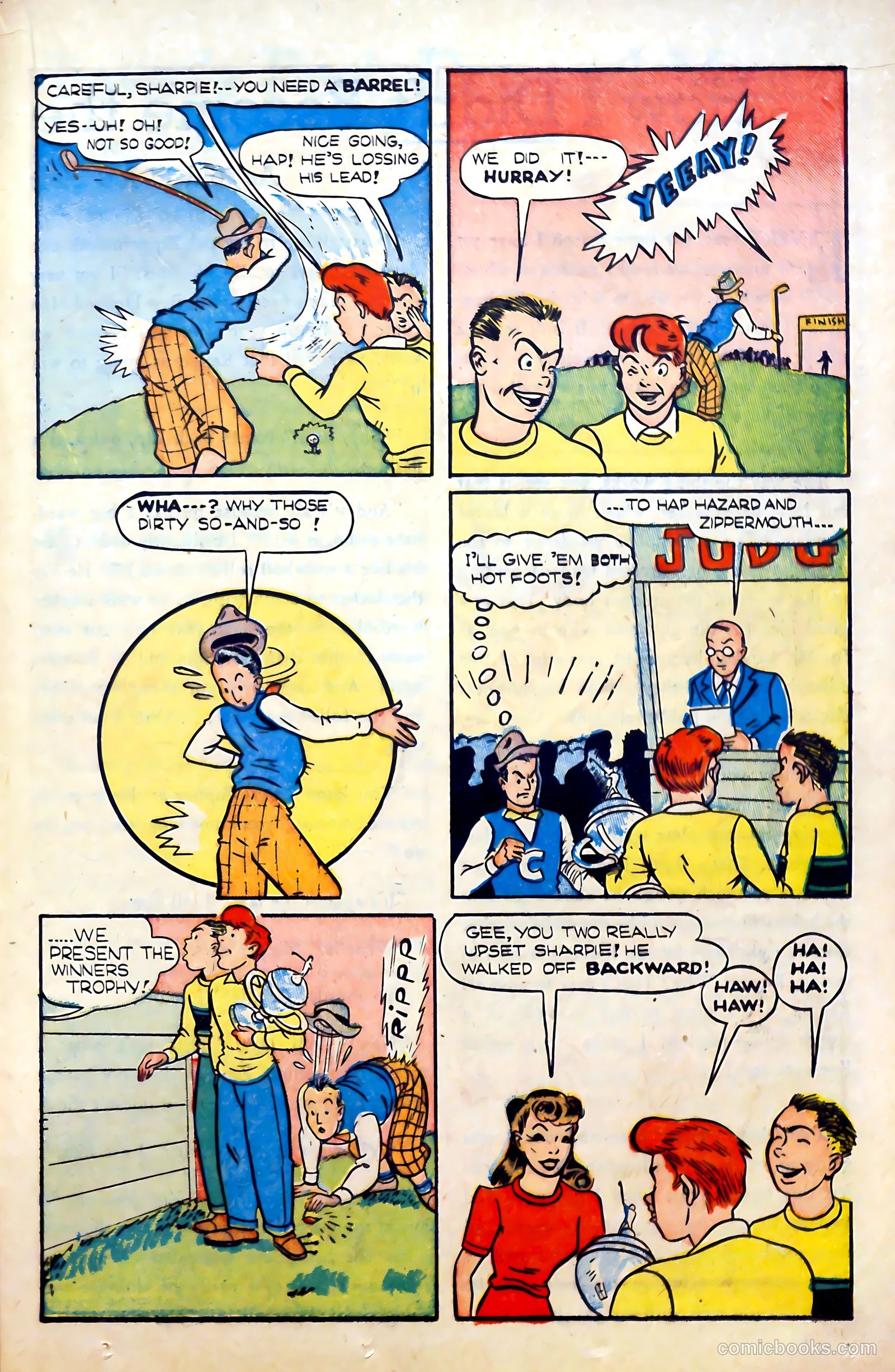Hap Hazard Comics #11 (1946) — page 33 of 52