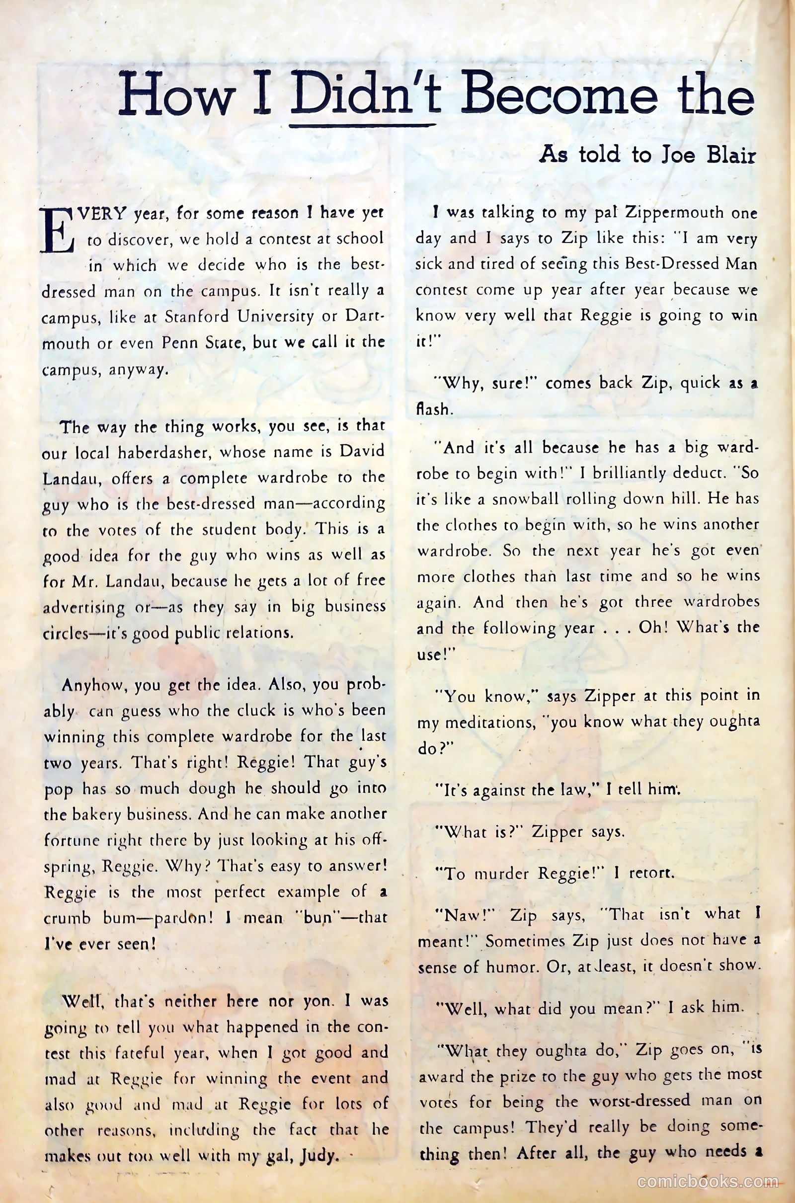 Hap Hazard Comics #11 (1946) — page 34 of 52
