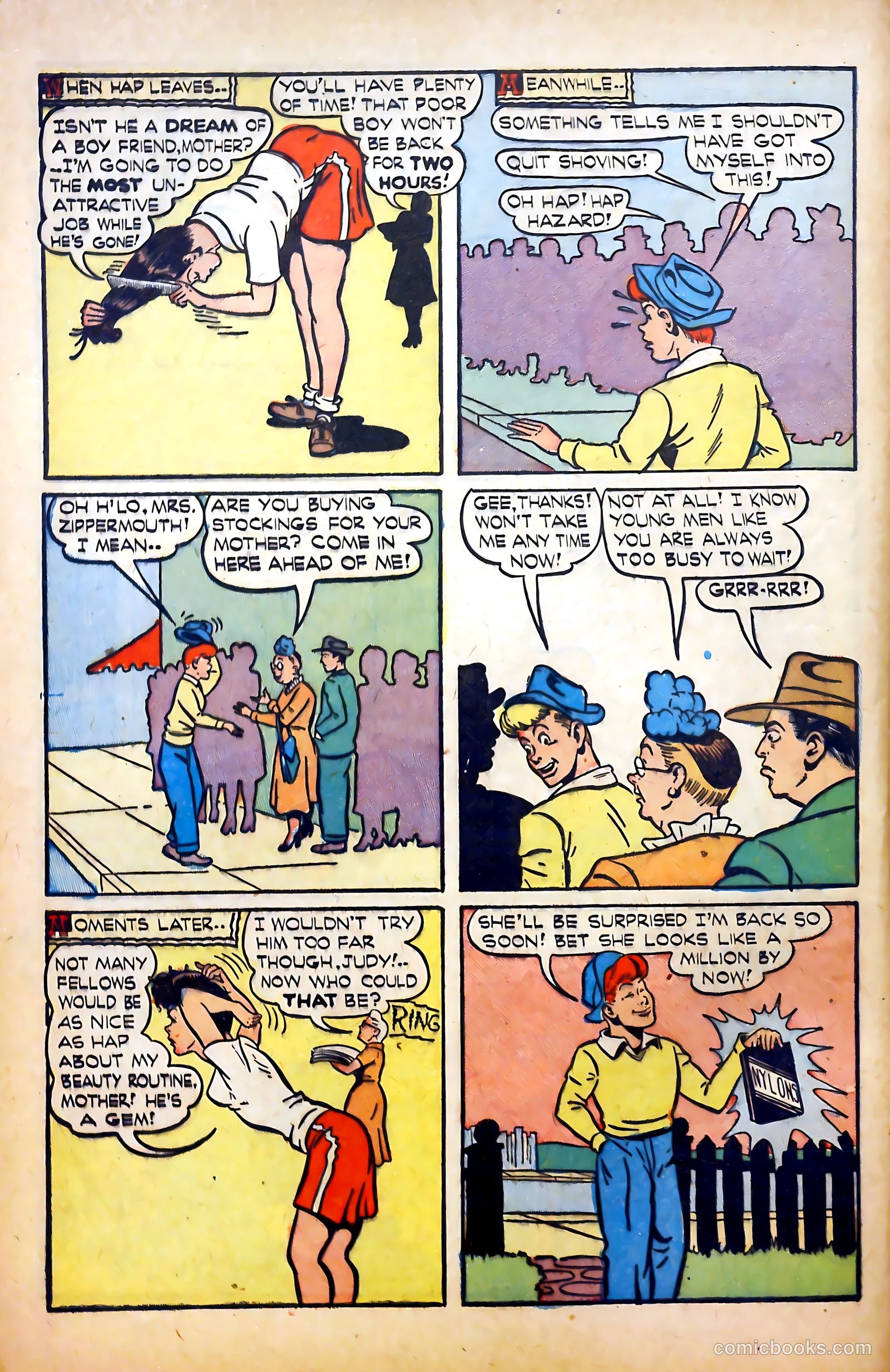 Hap Hazard Comics #12 (1946) — page 8 of 52
