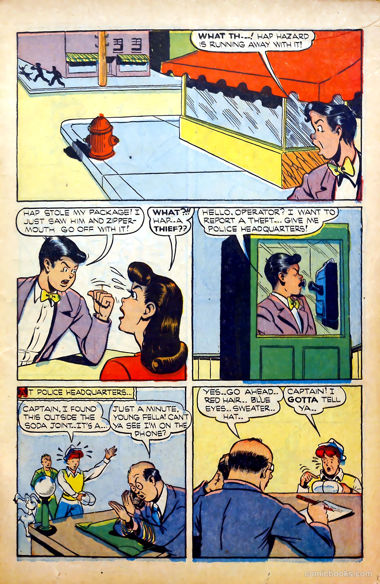 Hap Hazard Comics #12 (1946) — page 15 of 52