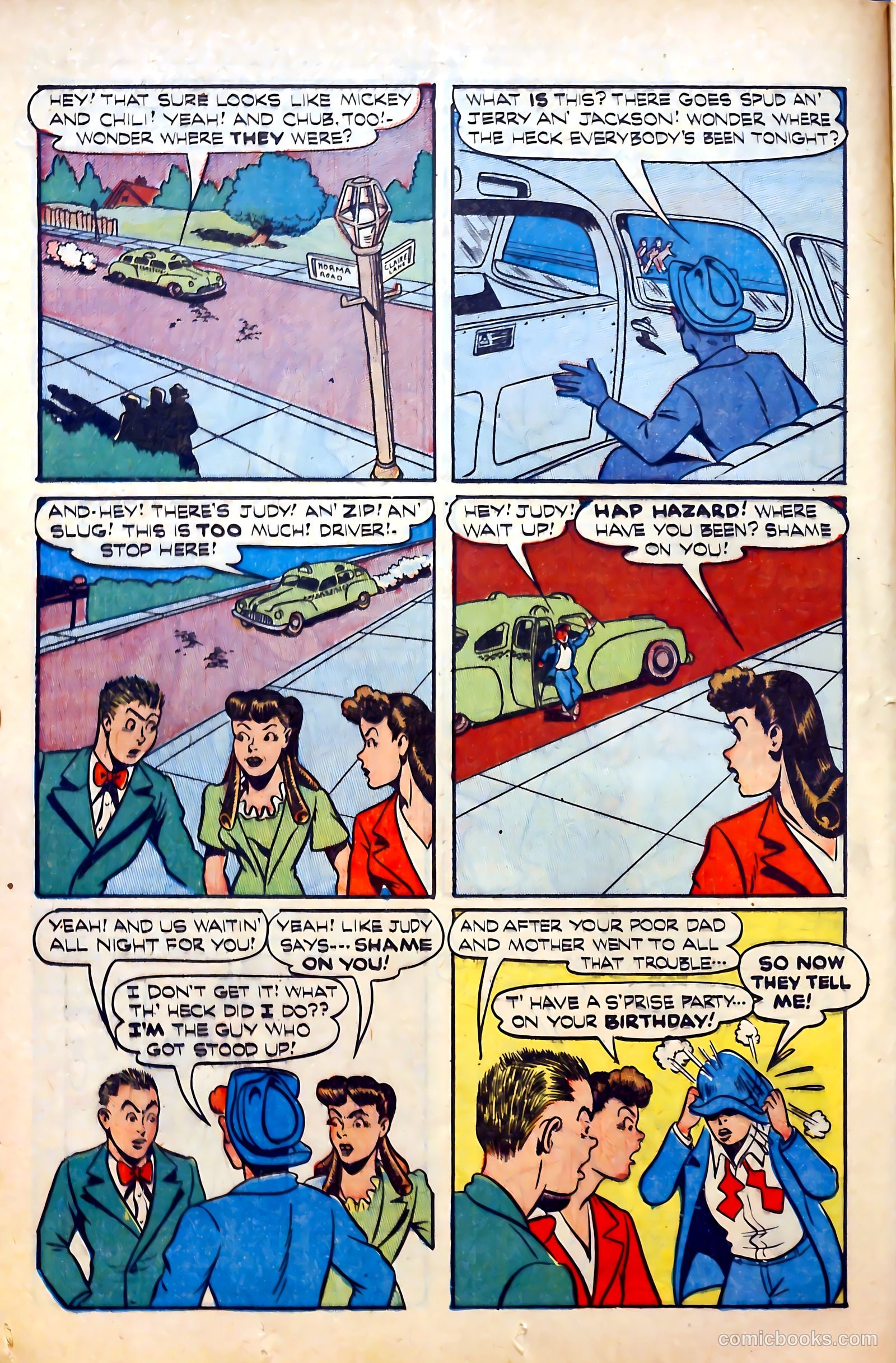 Hap Hazard Comics #13 (1947) — page 16 of 52