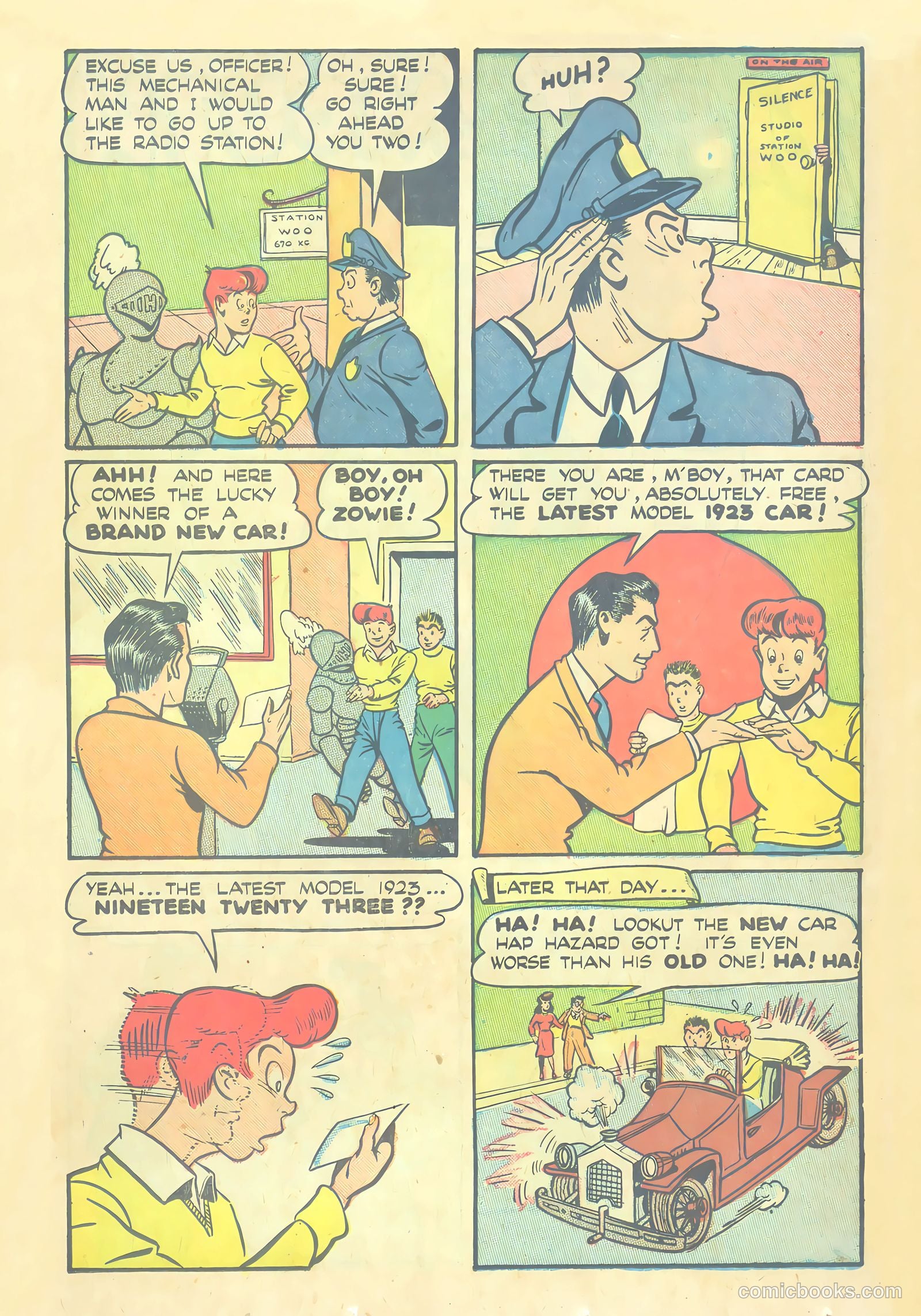 Hap Hazard Comics #14 (1947) — page 31 of 52