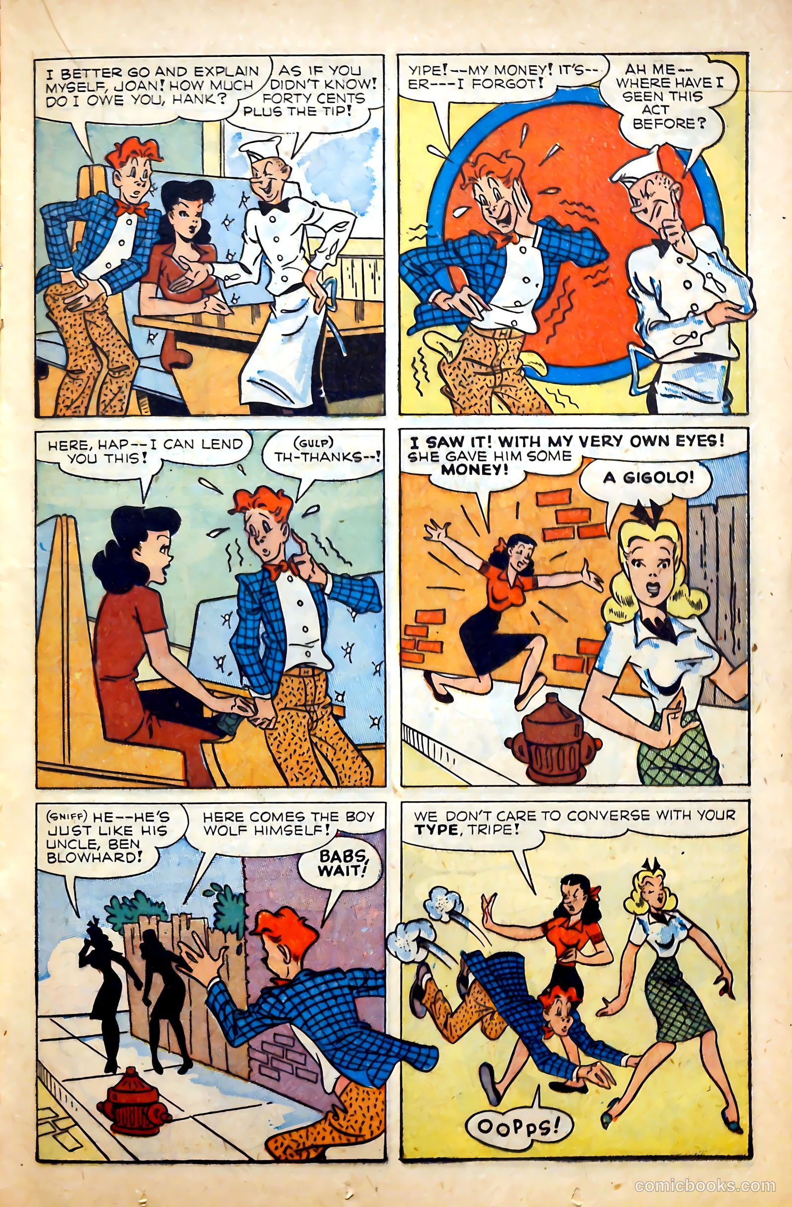 Hap Hazard Comics #18 (1948) — page 25 of 52