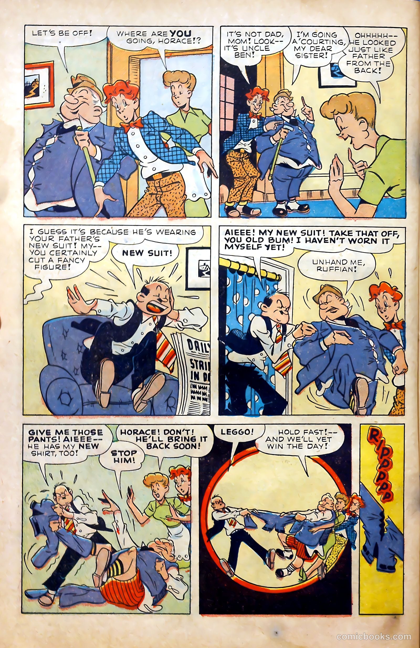 Hap Hazard Comics #19 (1948) — page 10 of 52