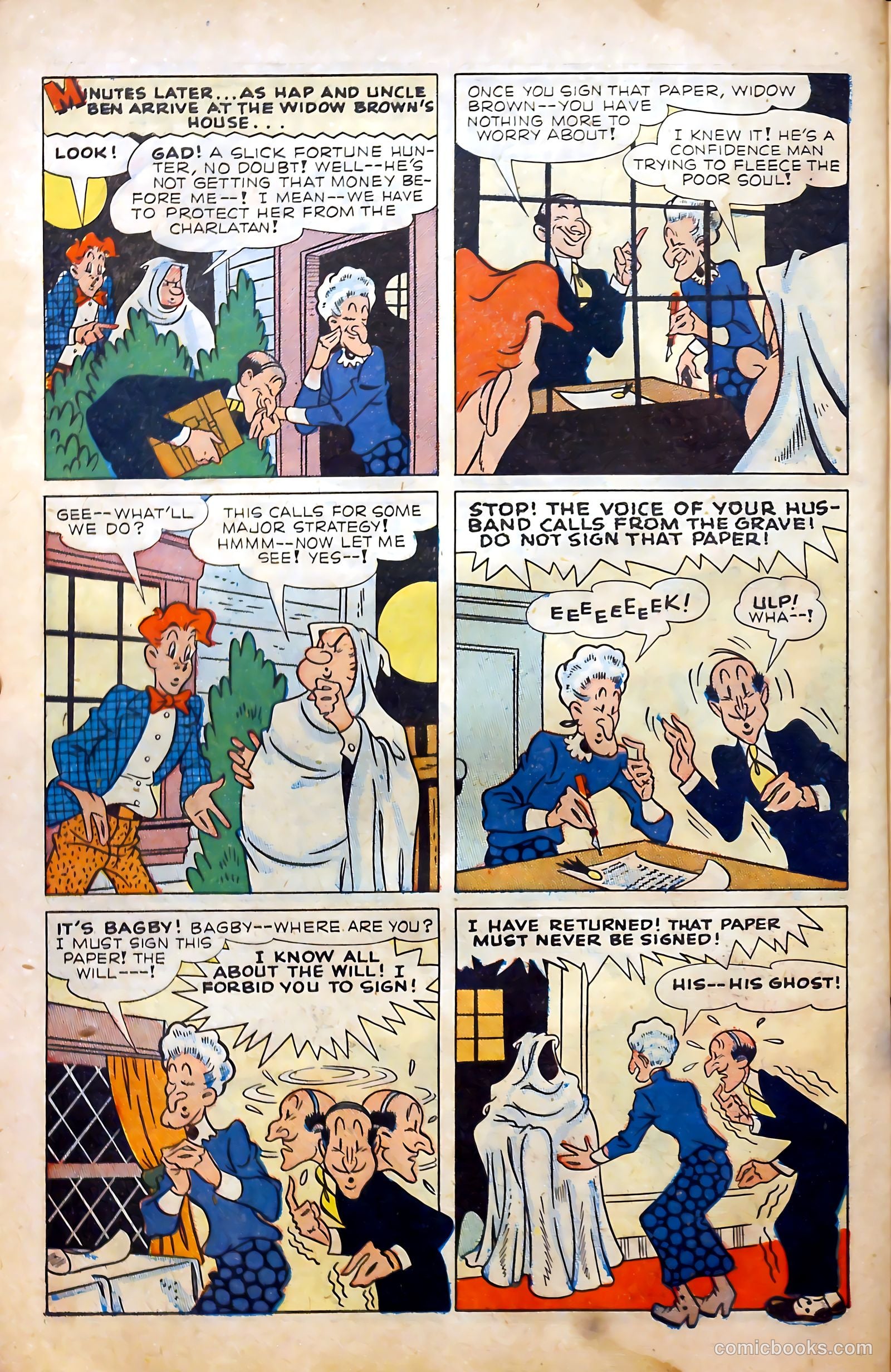 Hap Hazard Comics #19 (1948) — page 12 of 52
