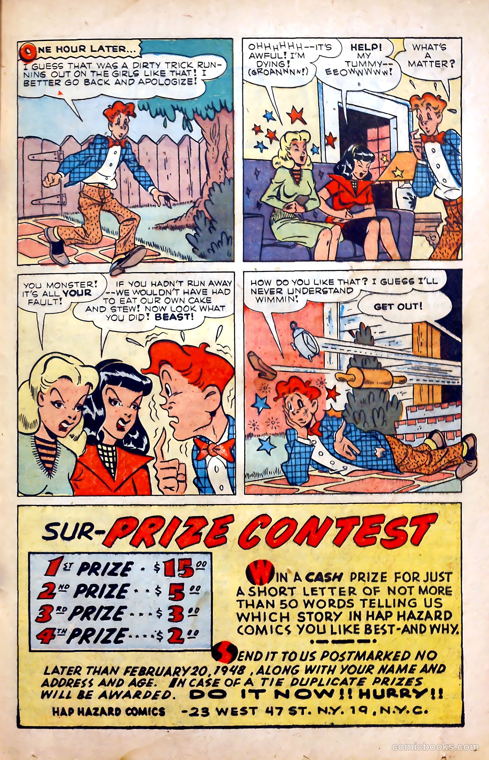 Hap Hazard Comics #19 (1948) — page 37 of 52