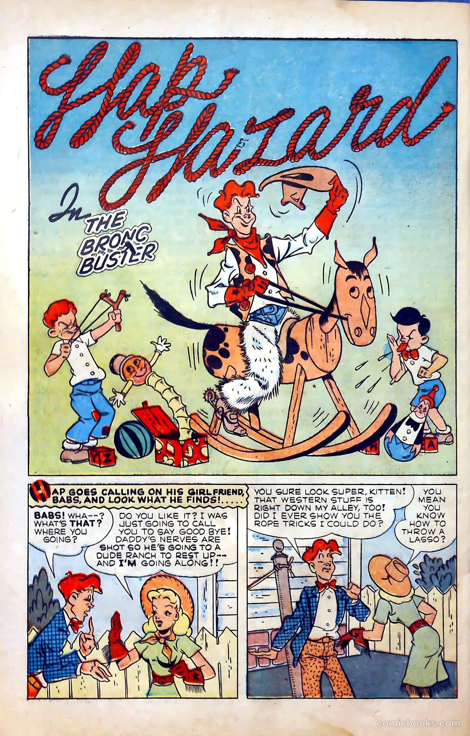 Hap Hazard Comics #19 (1948) — page 40 of 52