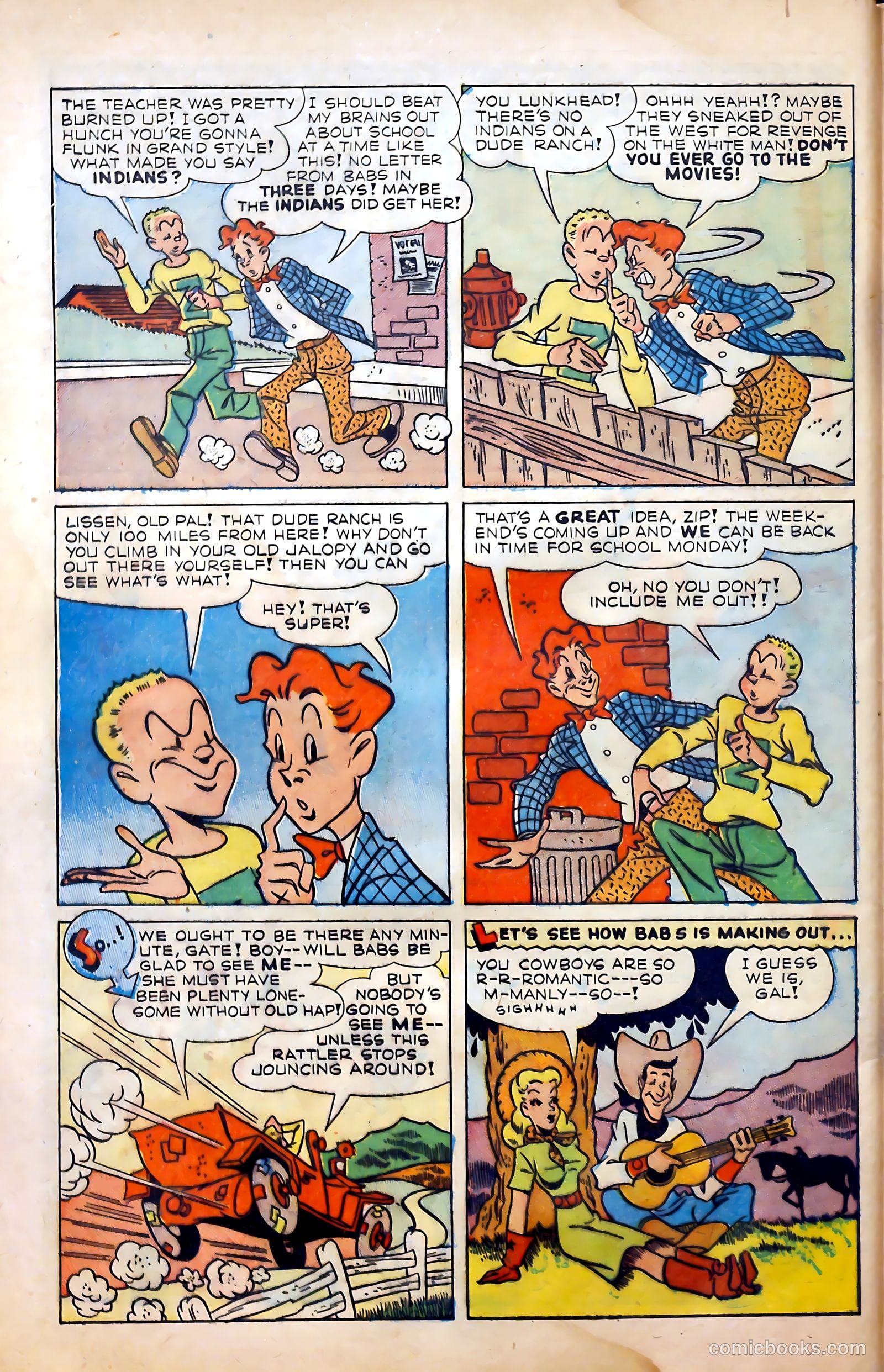 Hap Hazard Comics #19 (1948) — page 42 of 52