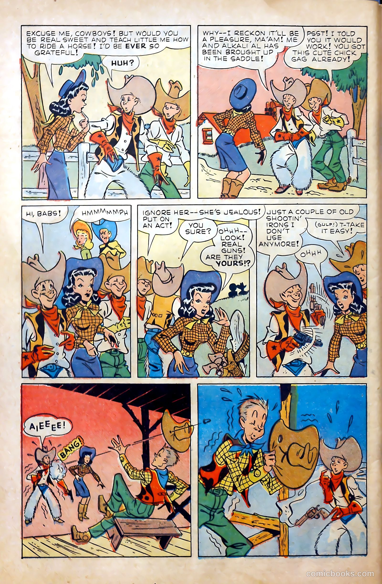 Hap Hazard Comics #19 (1948) — page 46 of 52