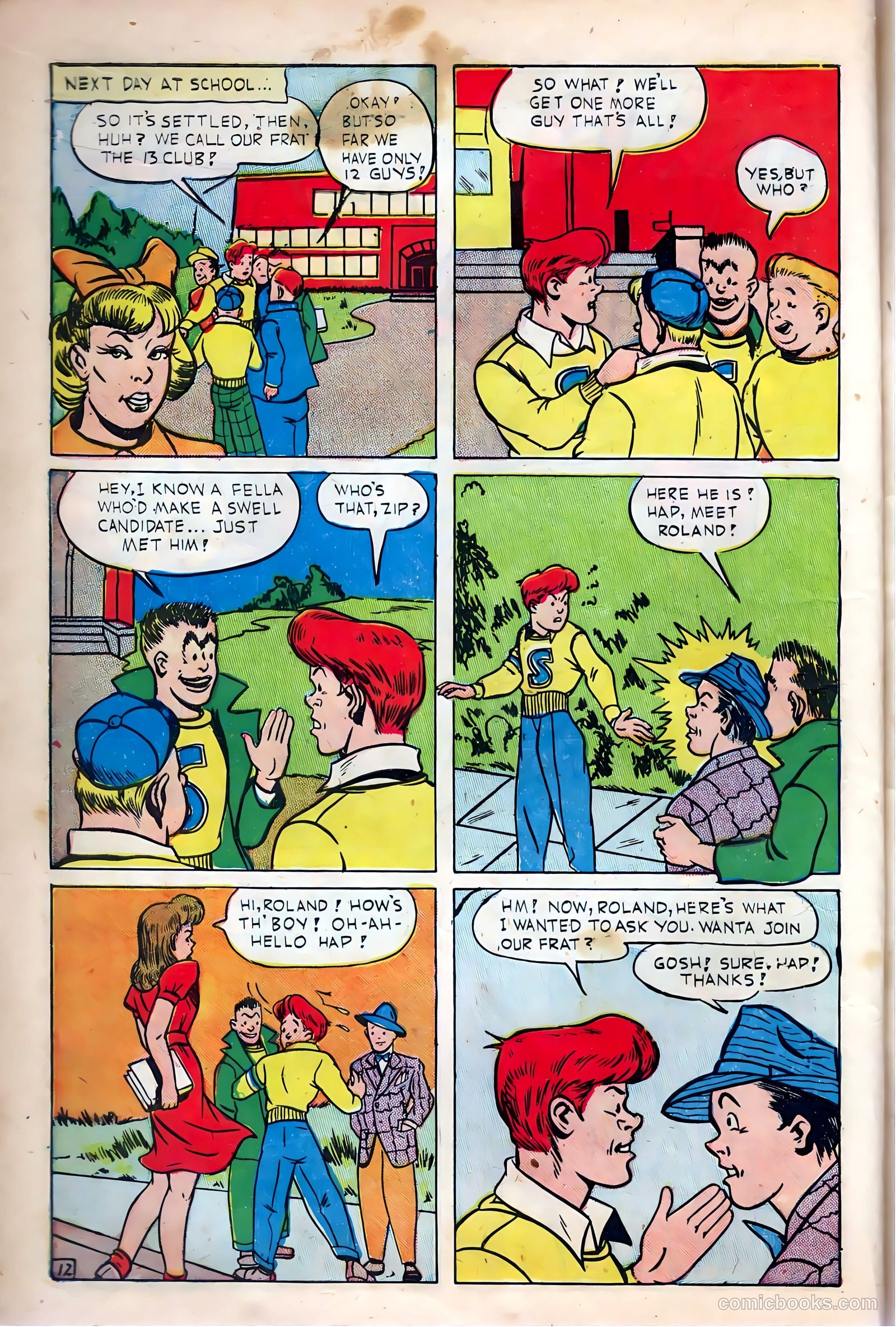 Hap Hazard Comics #2 (1944) — page 14 of 52