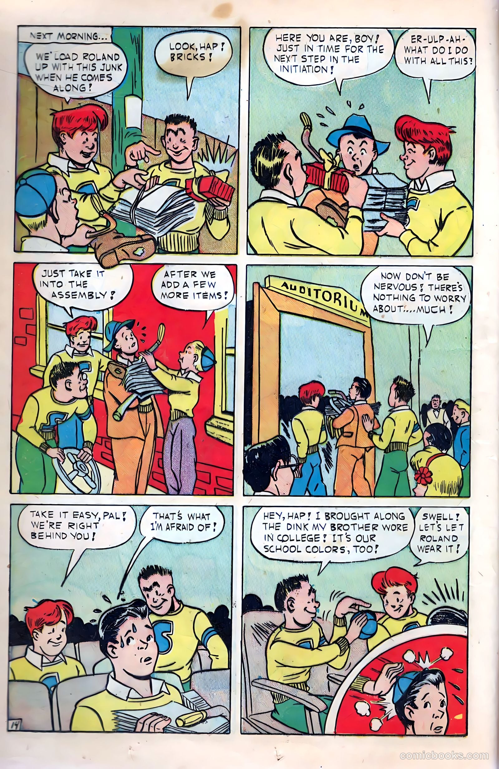 Hap Hazard Comics #2 (1944) — page 16 of 52