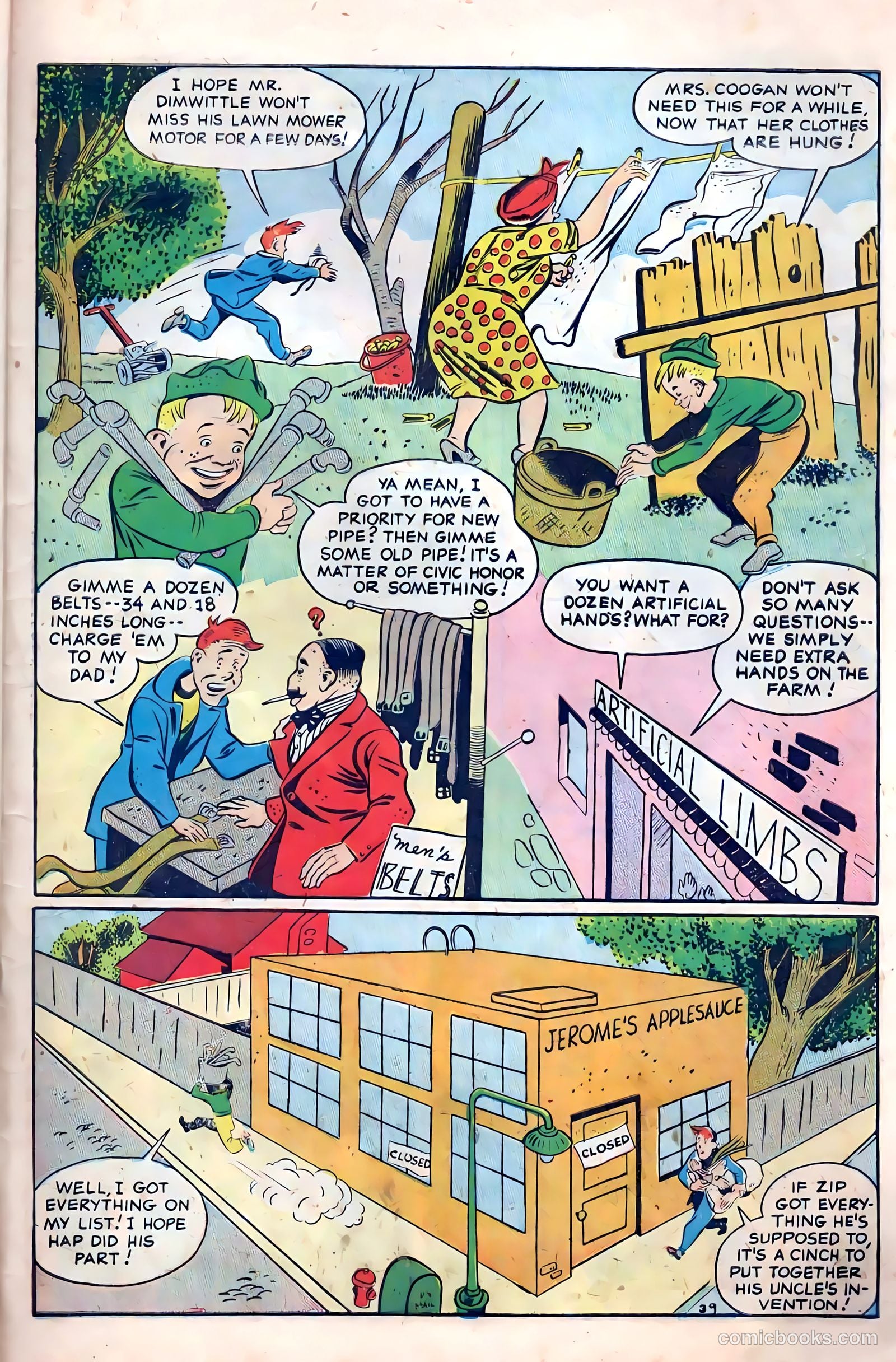 Hap Hazard Comics #2 (1944) — page 41 of 52