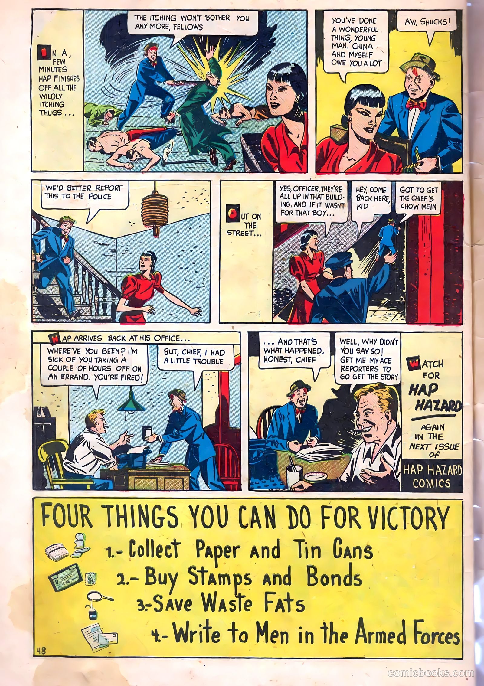 Hap Hazard Comics #2 (1944) — page 50 of 52