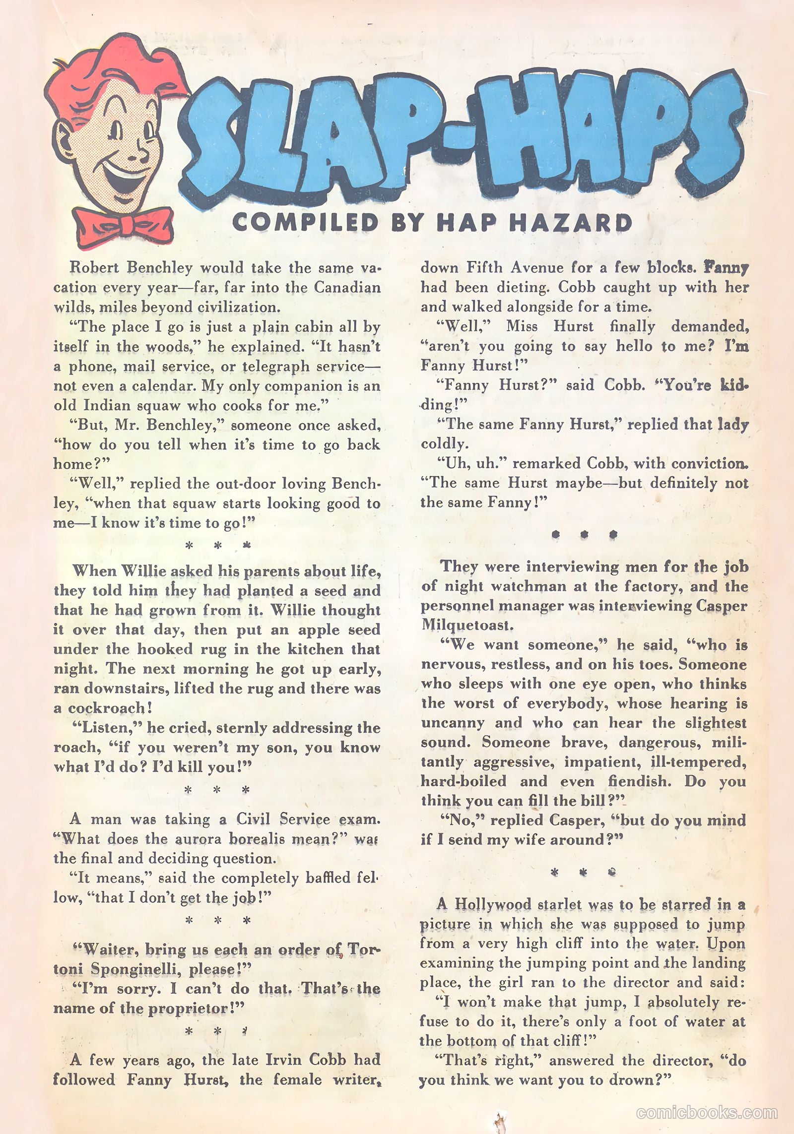 Hap Hazard Comics #20 (1948) — page 33 of 52