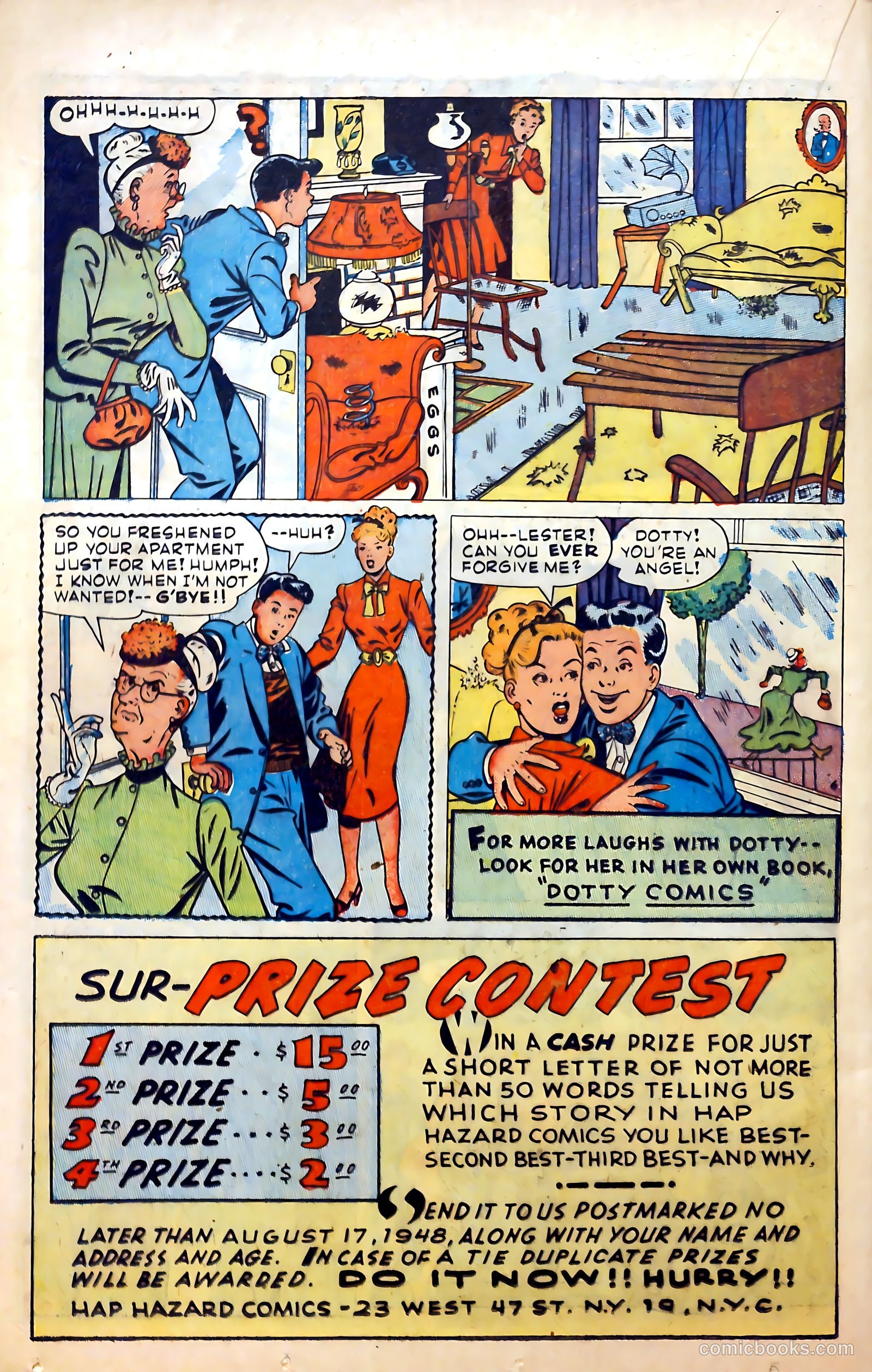 Hap Hazard Comics #21 (1948) — page 30 of 52