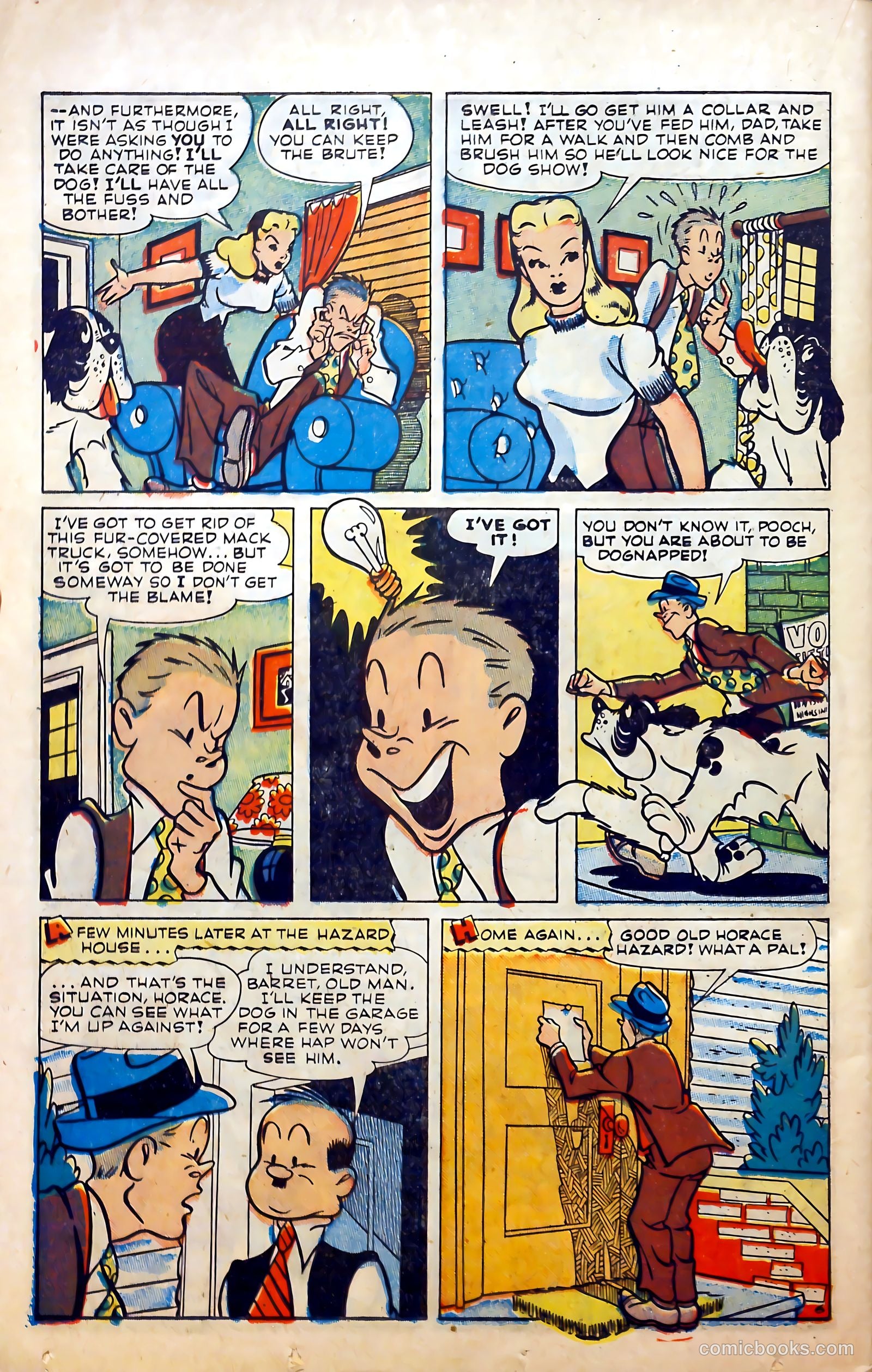 Hap Hazard Comics #21 (1948) — page 36 of 52