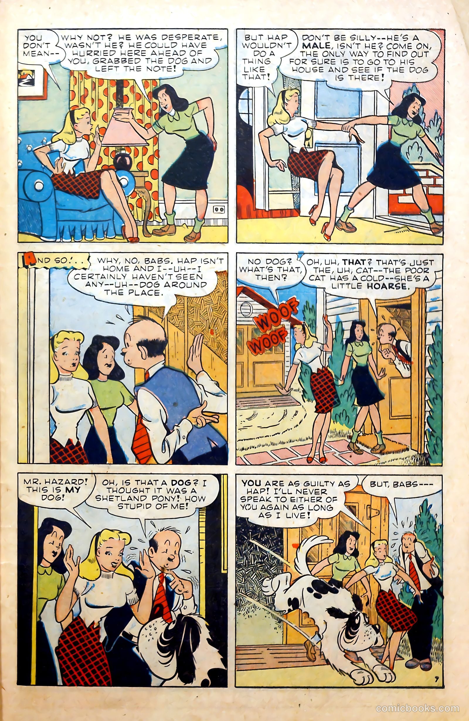 Hap Hazard Comics #21 (1948) — page 39 of 52