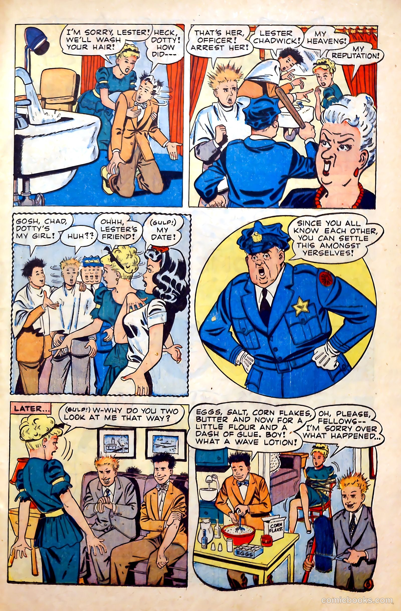 Hap Hazard Comics #22 (1948) — page 35 of 52