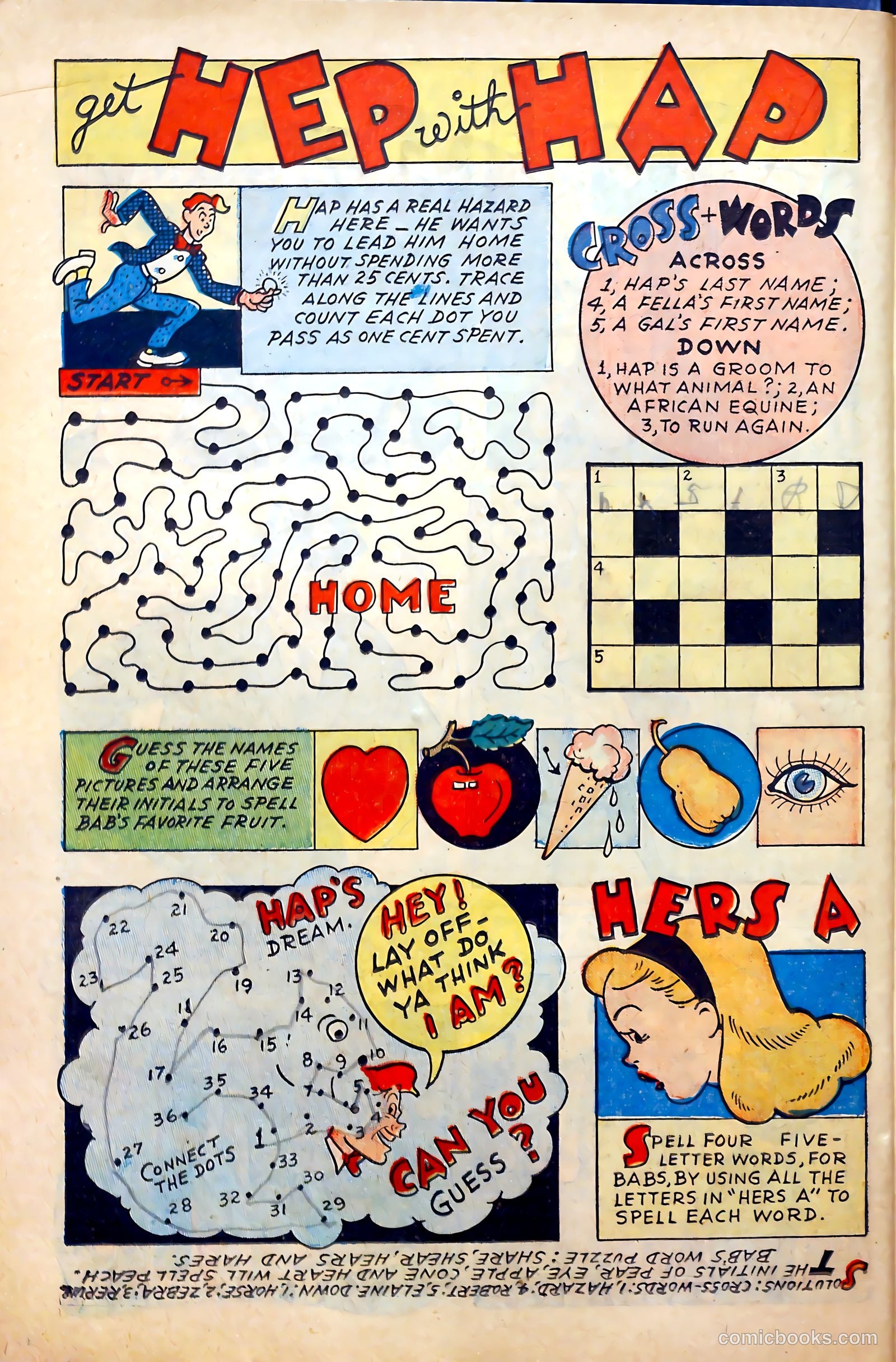Hap Hazard Comics #22 (1948) — page 36 of 52