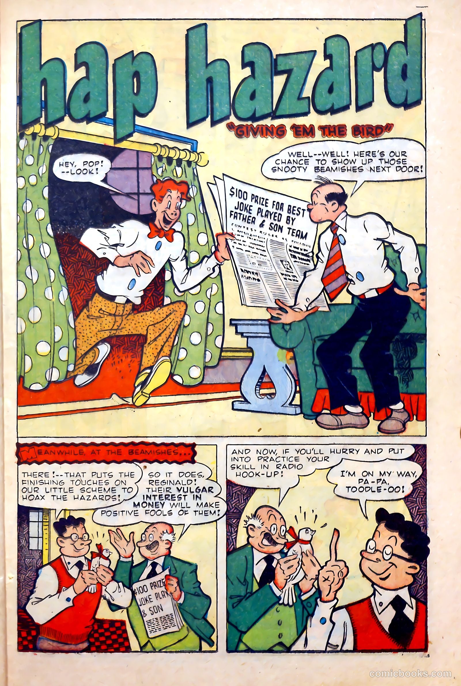 Hap Hazard Comics #22 (1948) — page 37 of 52