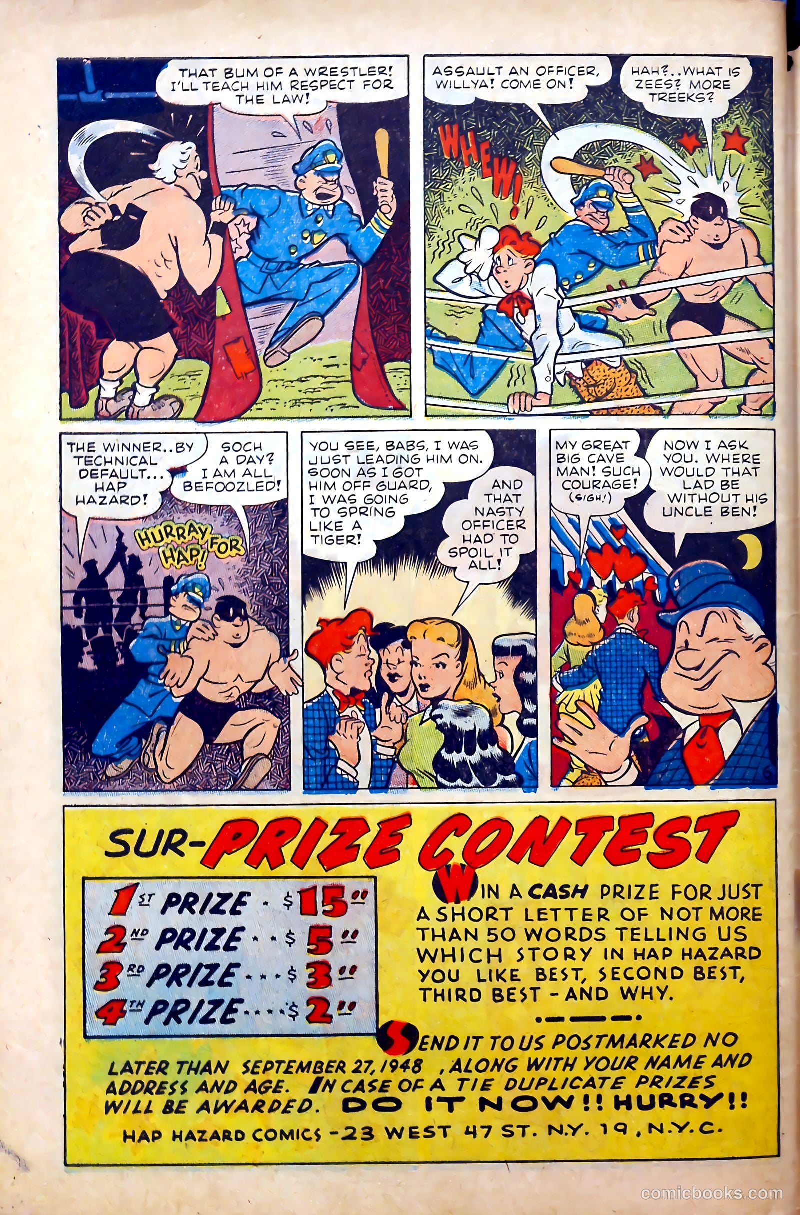 Hap Hazard Comics #22 (1948) — page 50 of 52