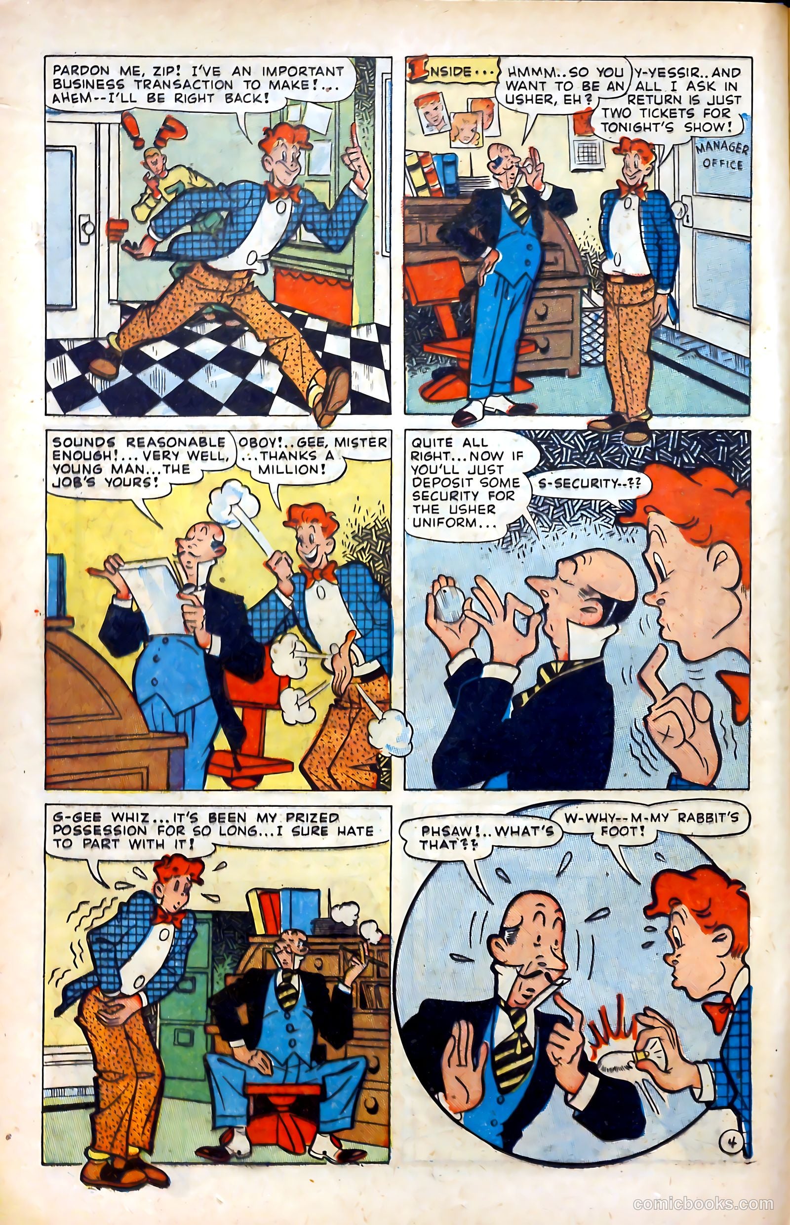 Hap Hazard Comics #23 (1948) — page 16 of 52