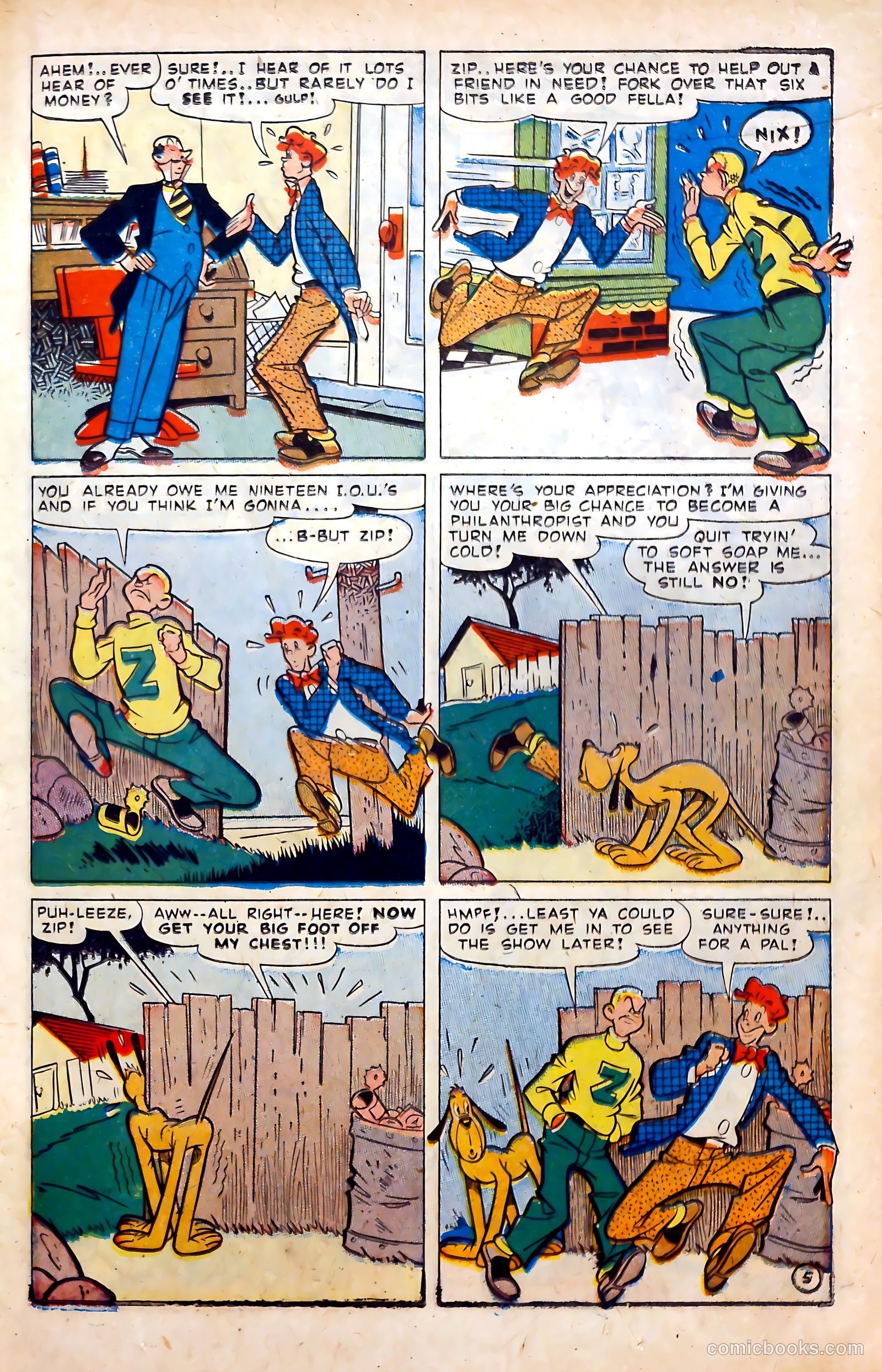 Hap Hazard Comics #23 (1948) — page 17 of 52