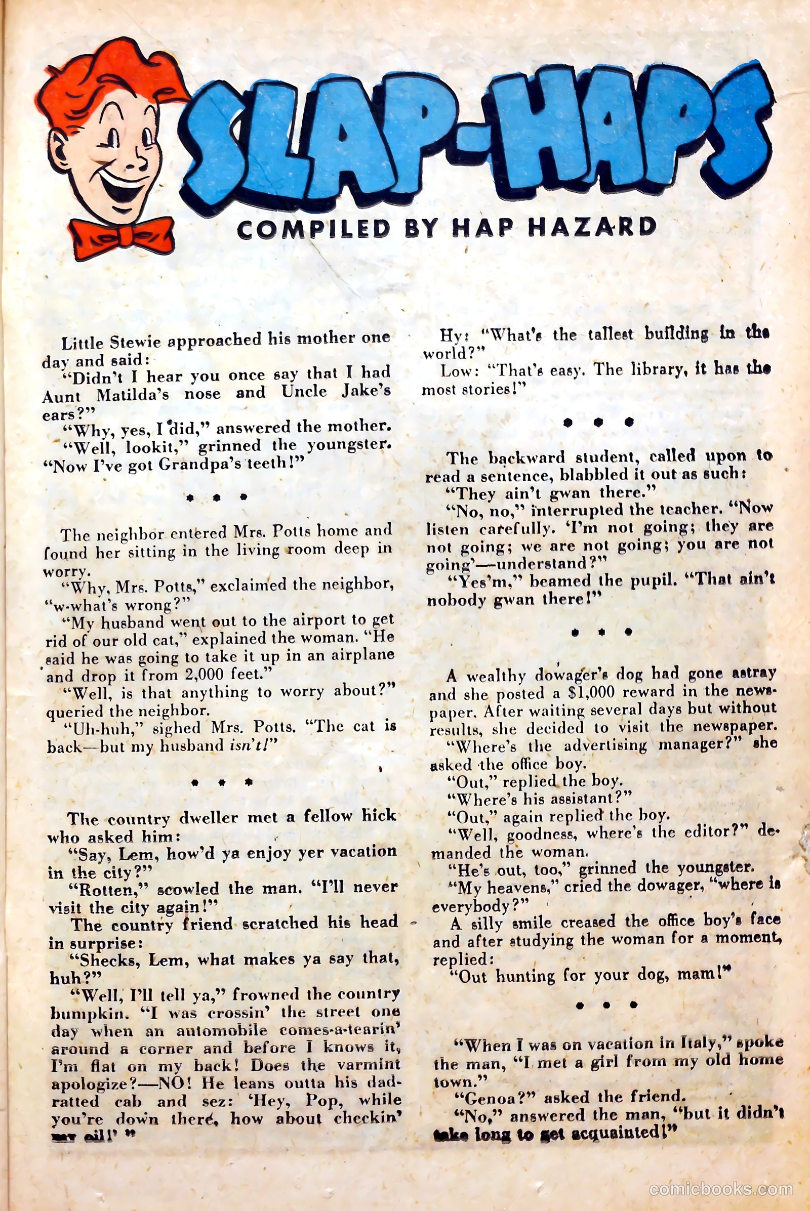 Hap Hazard Comics #23 (1948) — page 31 of 52