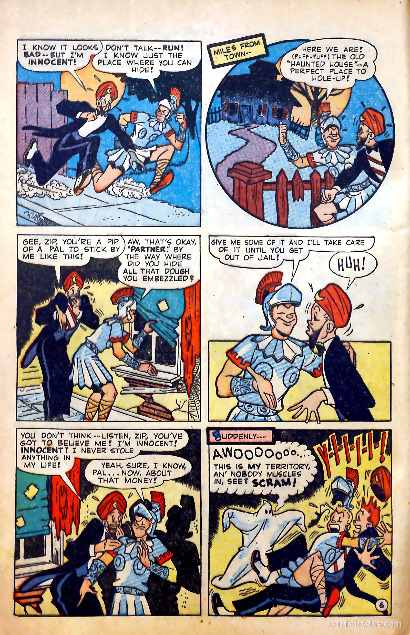 Hap Hazard Comics #24 (1949) — page 8 of 36
