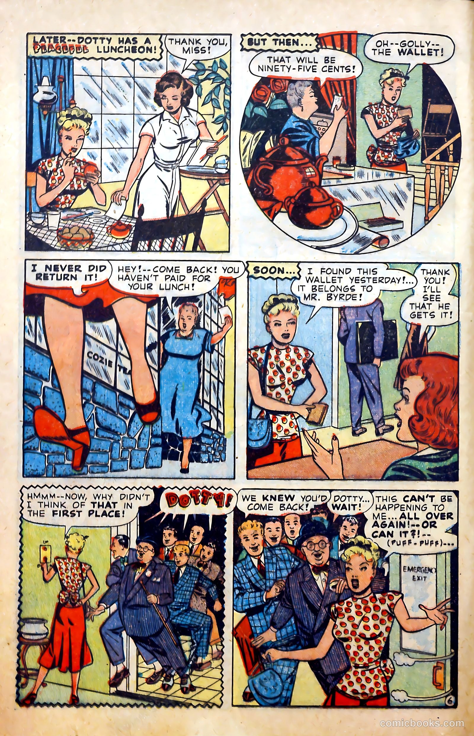 Hap Hazard Comics #24 (1949) — page 16 of 36
