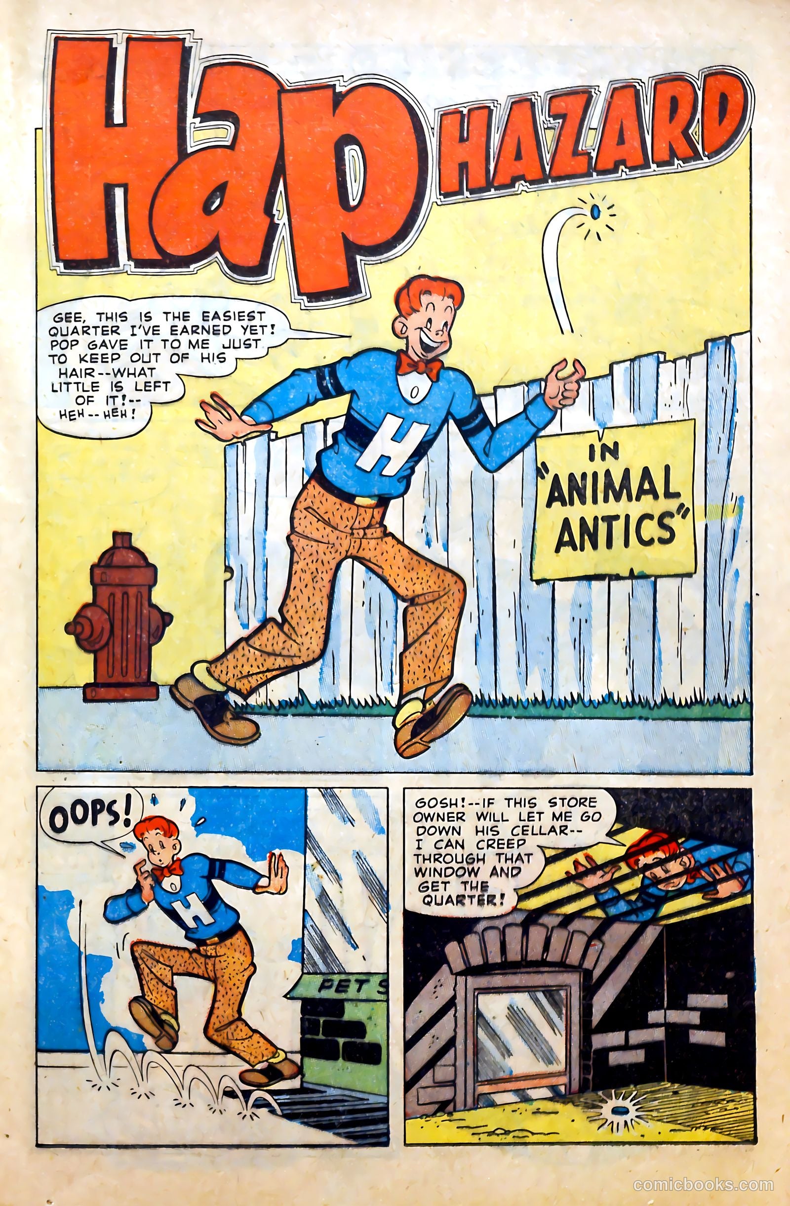 Hap Hazard Comics #24 (1949) — page 17 of 36