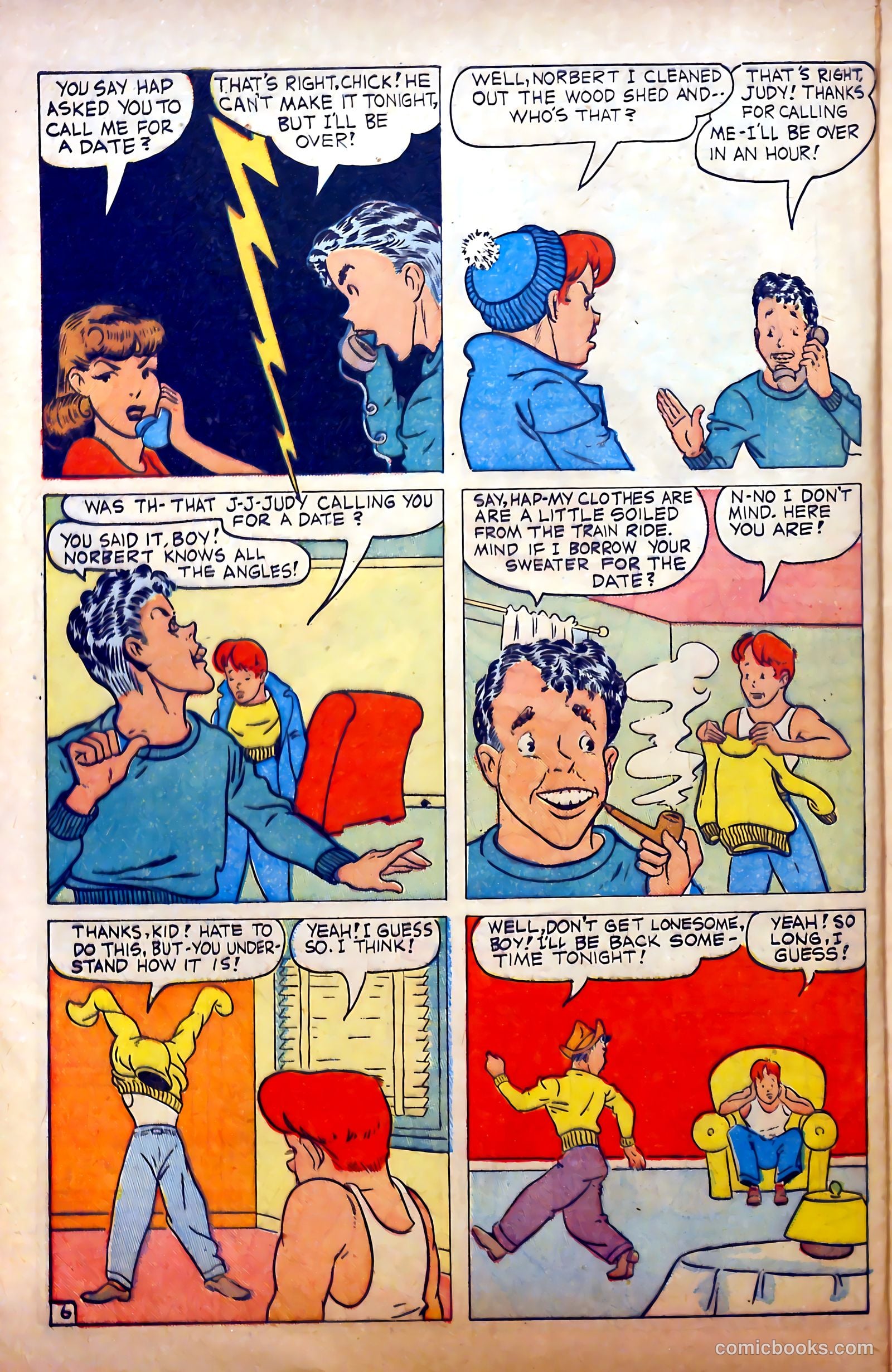 Hap Hazard Comics #3 (1944) — page 8 of 52