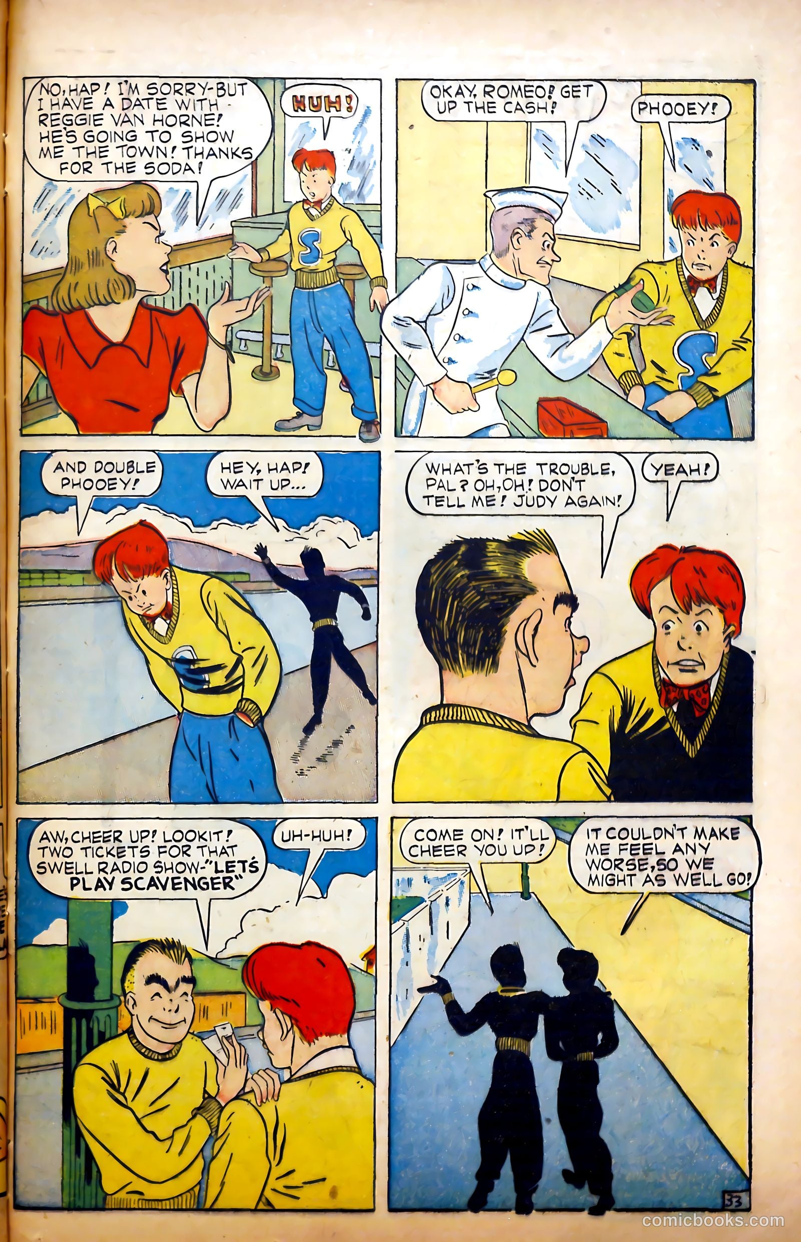 Hap Hazard Comics #3 (1944) — page 35 of 52