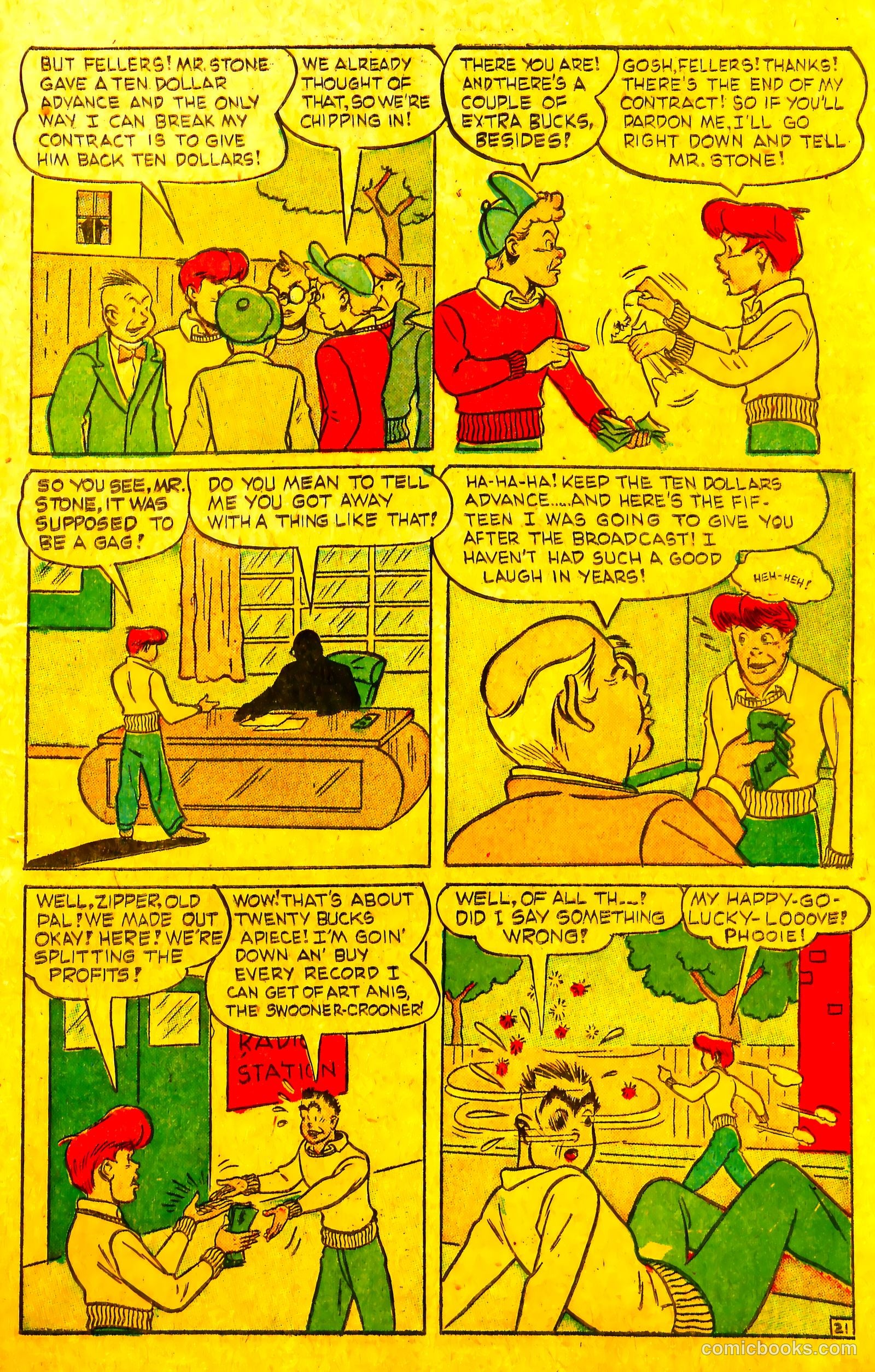 Hap Hazard Comics #4 (1945) — page 23 of 36