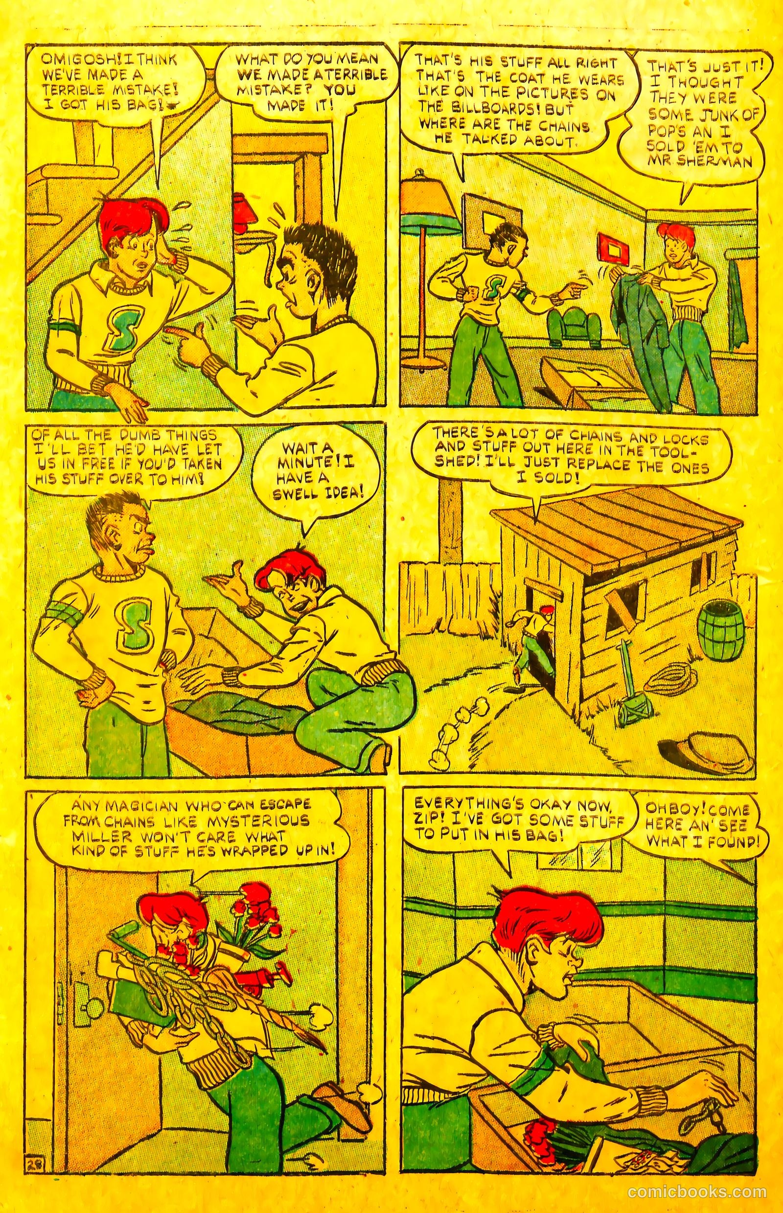 Hap Hazard Comics #4 (1945) — page 30 of 36