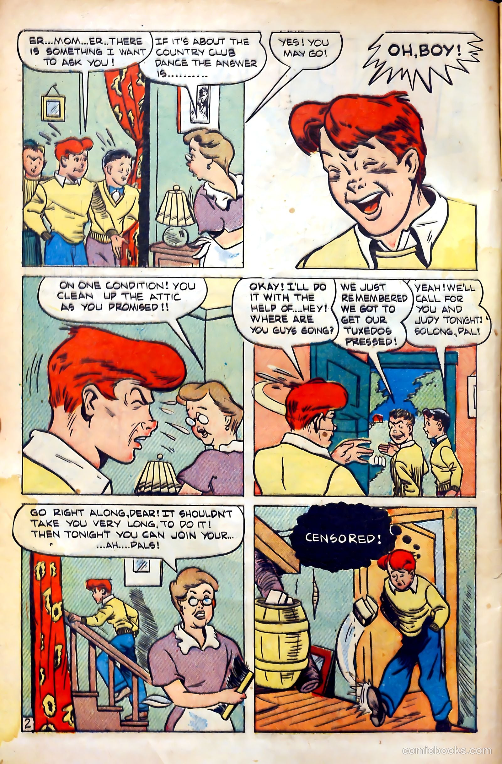 Hap Hazard Comics #5 (1945) — page 4 of 36