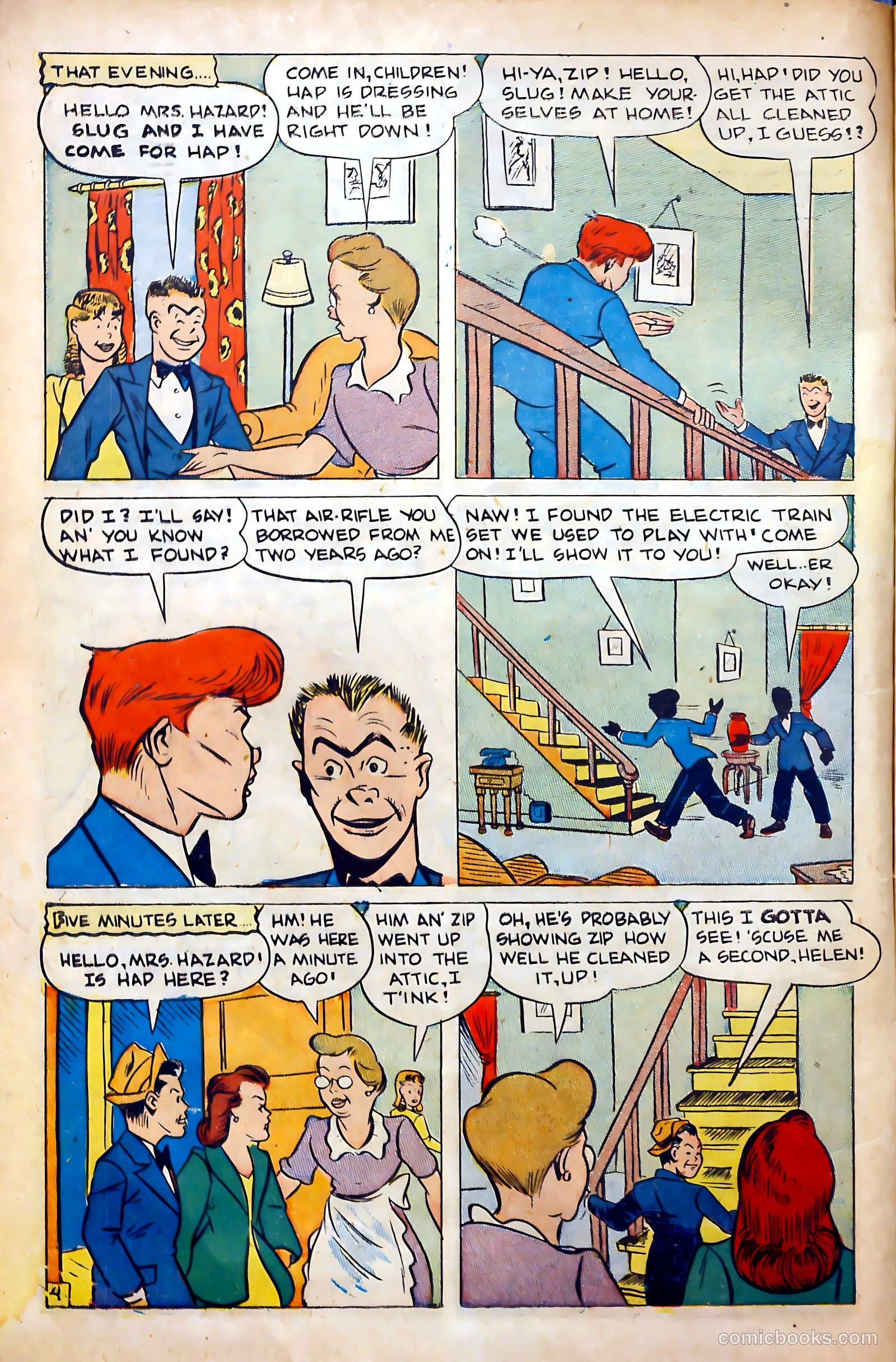 Hap Hazard Comics #5 (1945) — page 6 of 36