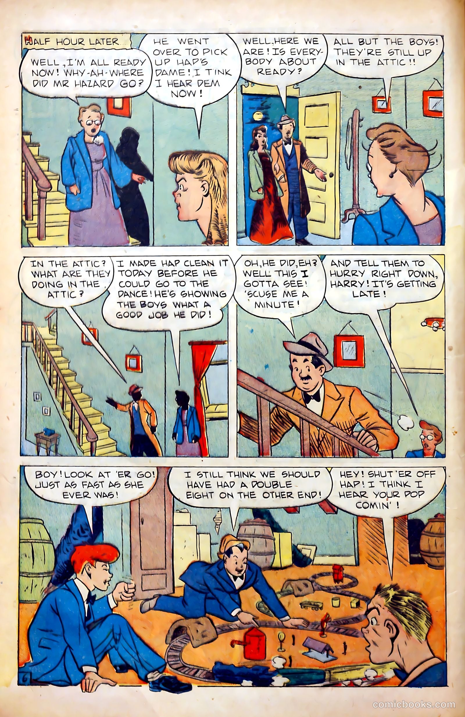 Hap Hazard Comics #5 (1945) — page 8 of 36