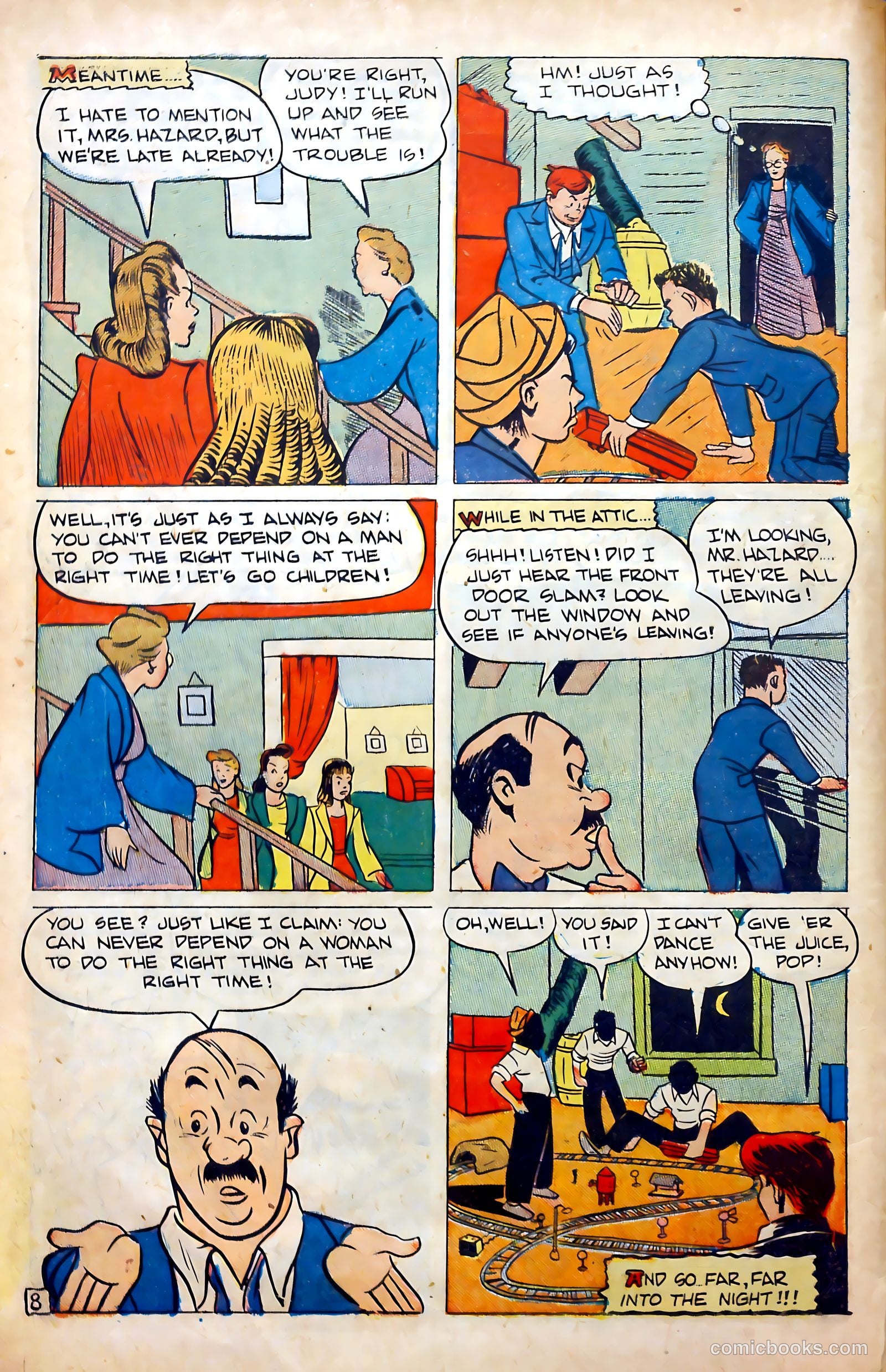 Hap Hazard Comics #5 (1945) — page 10 of 36