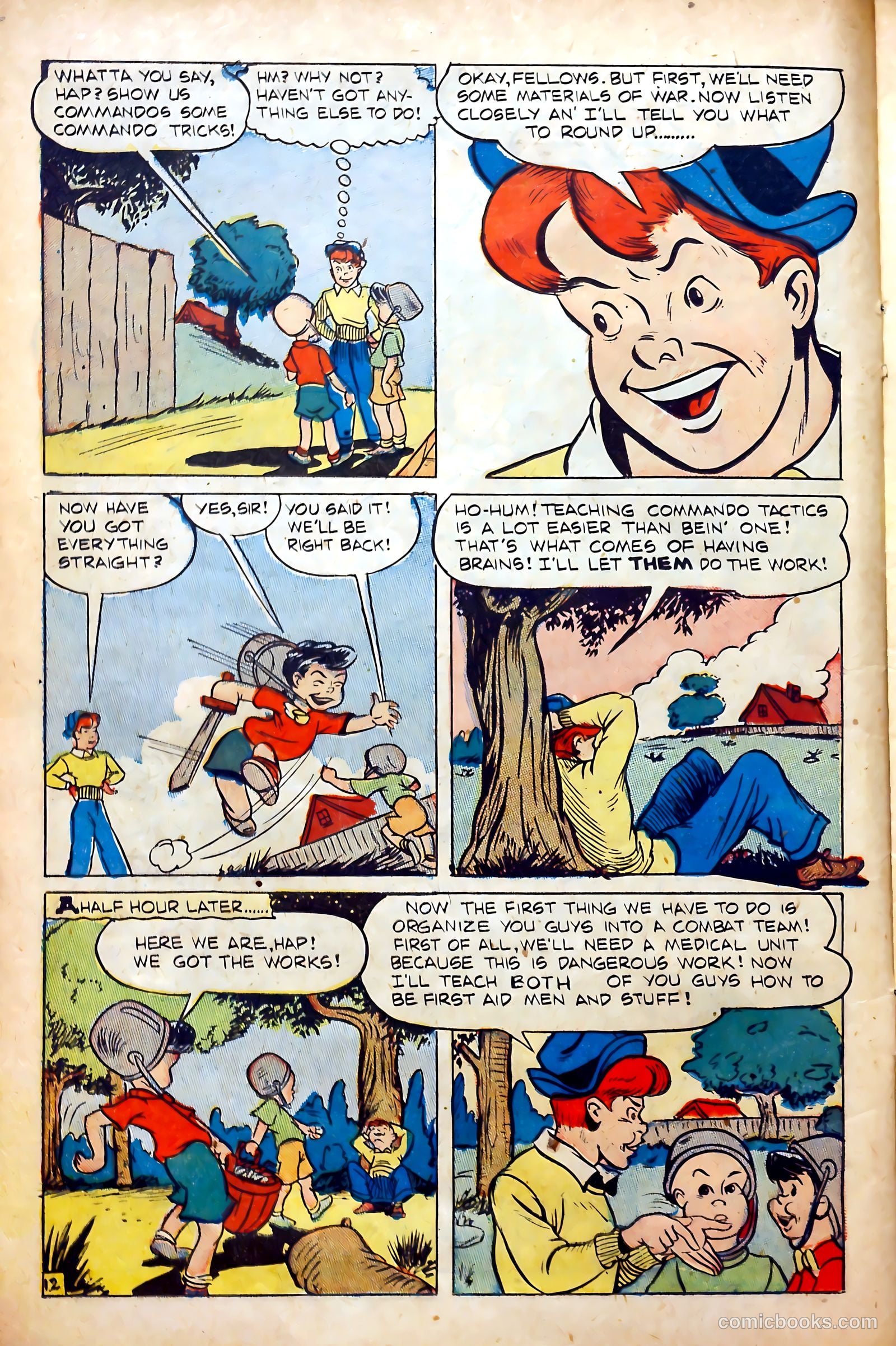 Hap Hazard Comics #5 (1945) — page 14 of 36