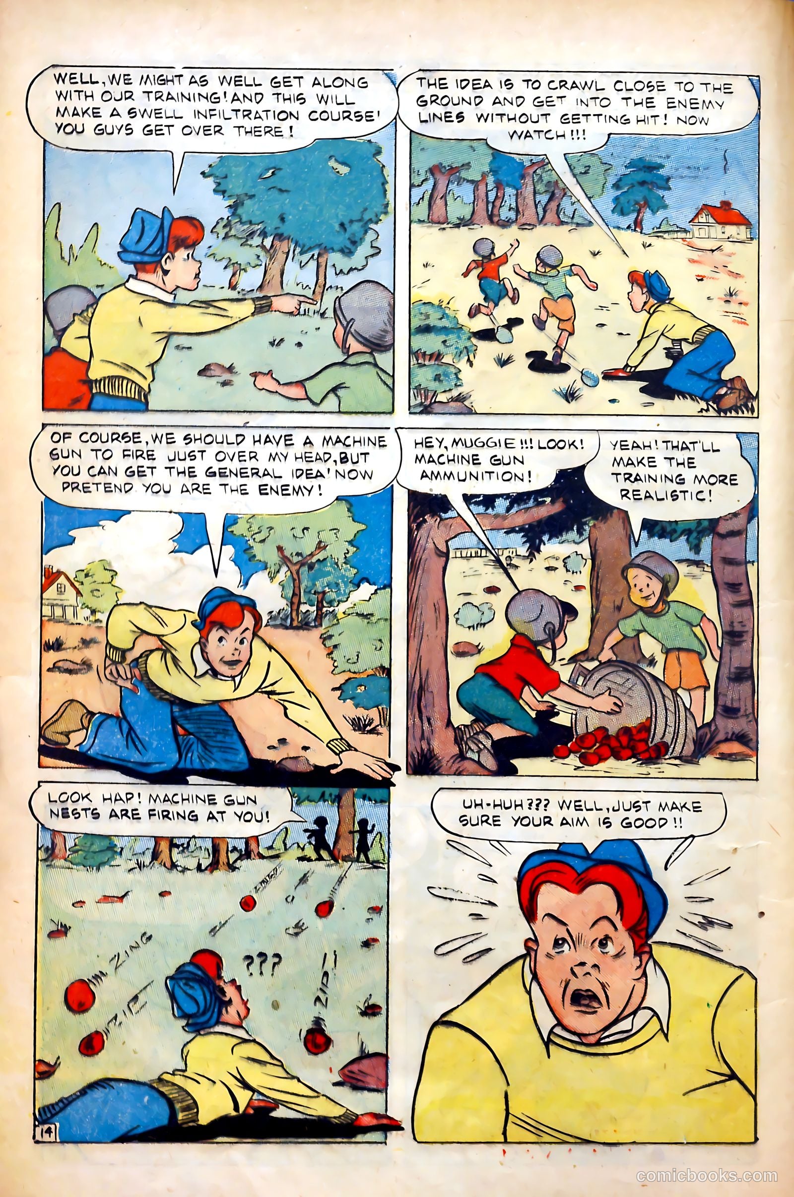Hap Hazard Comics #5 (1945) — page 16 of 36